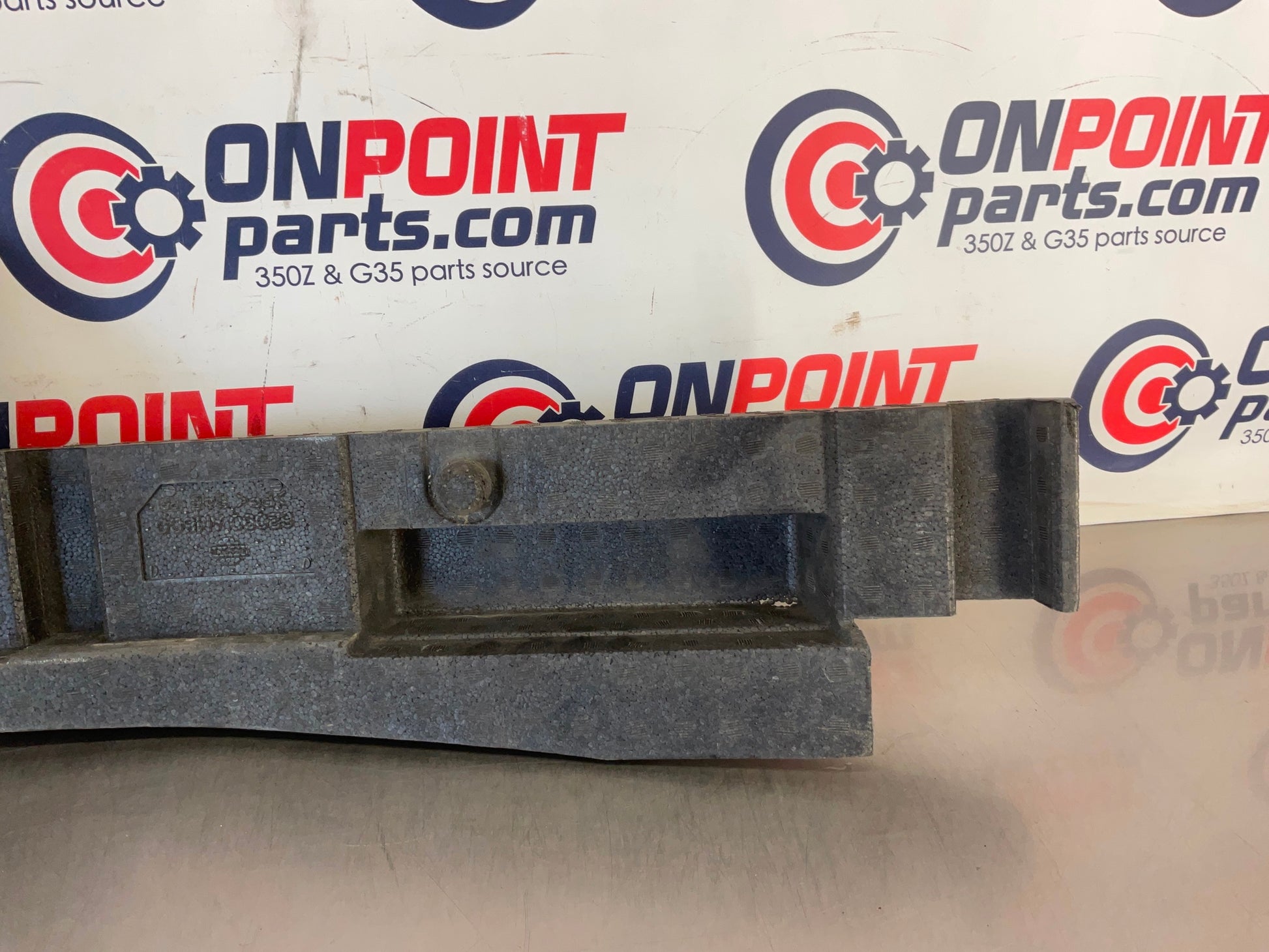 2004 Infiniti G35 Sedan Front Bumper Impact Foam 62090 OEM 15BE4E3 - On Point Parts Inc