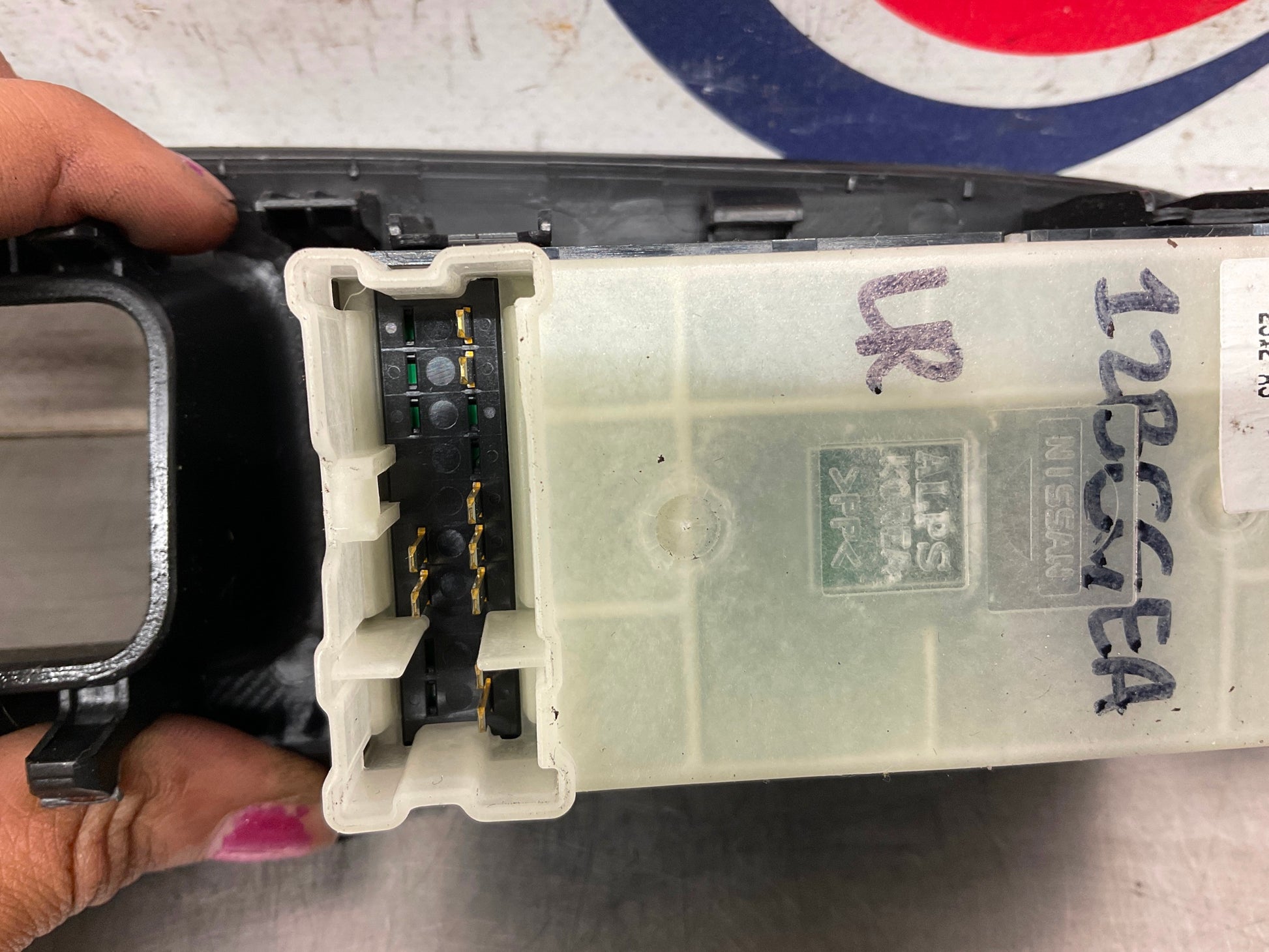 2013 Infiniti G37 Sedan Driver Left Rear Window Switch 82961 OEM 12BCGEA - On Point Parts Inc