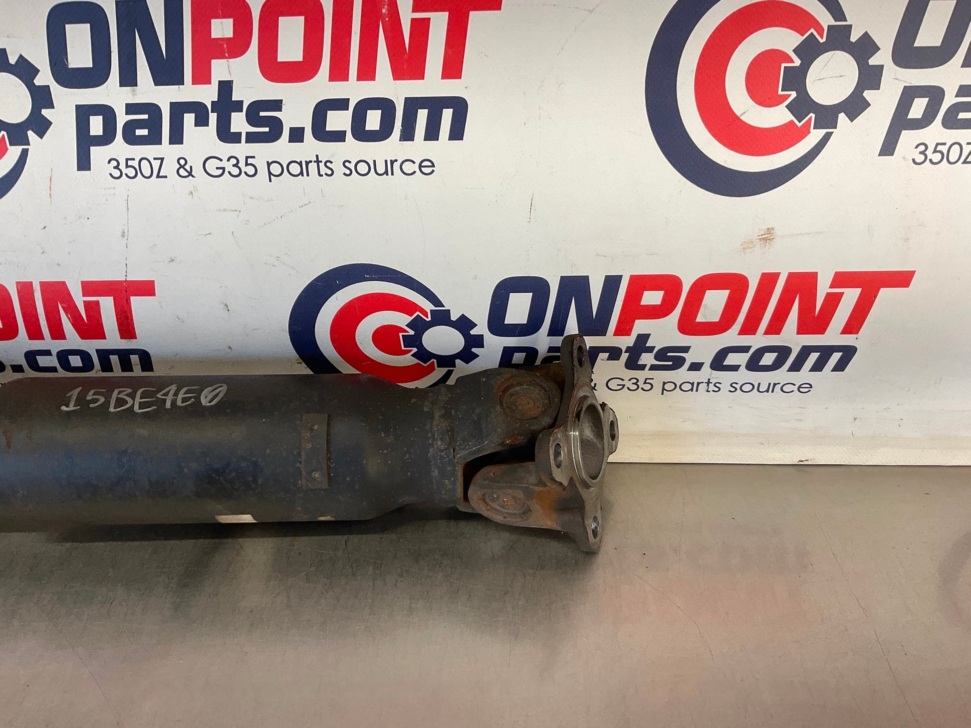 2004 Infiniti G35 Sedan AWD All Wheel Drive Rear 2 Piece Drive Shaft OEM 15BE4E0 - On Point Parts Inc