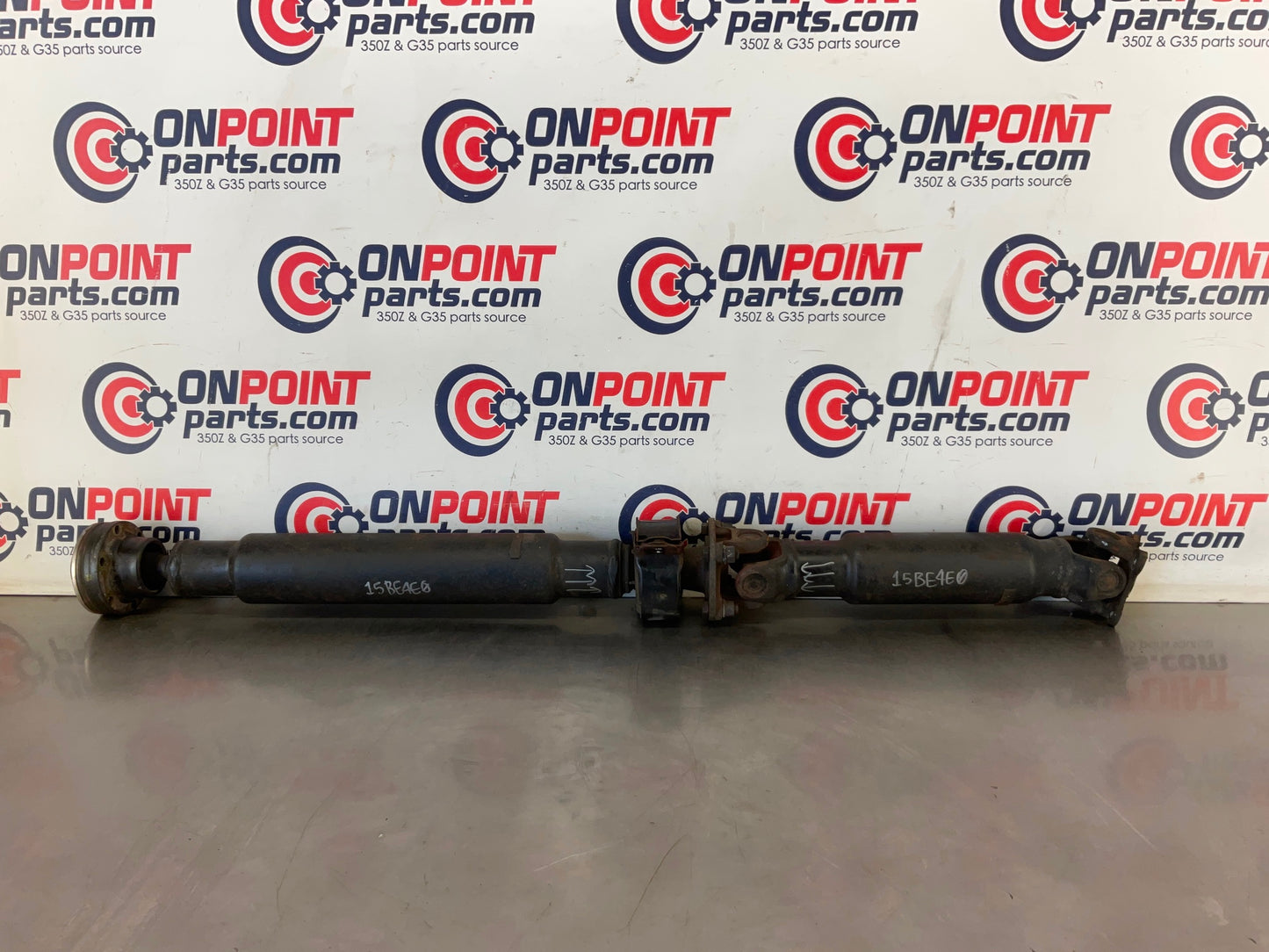 2004 Infiniti G35 Sedan AWD All Wheel Drive Rear 2 Piece Drive Shaft OEM 15BE4E0 - On Point Parts Inc