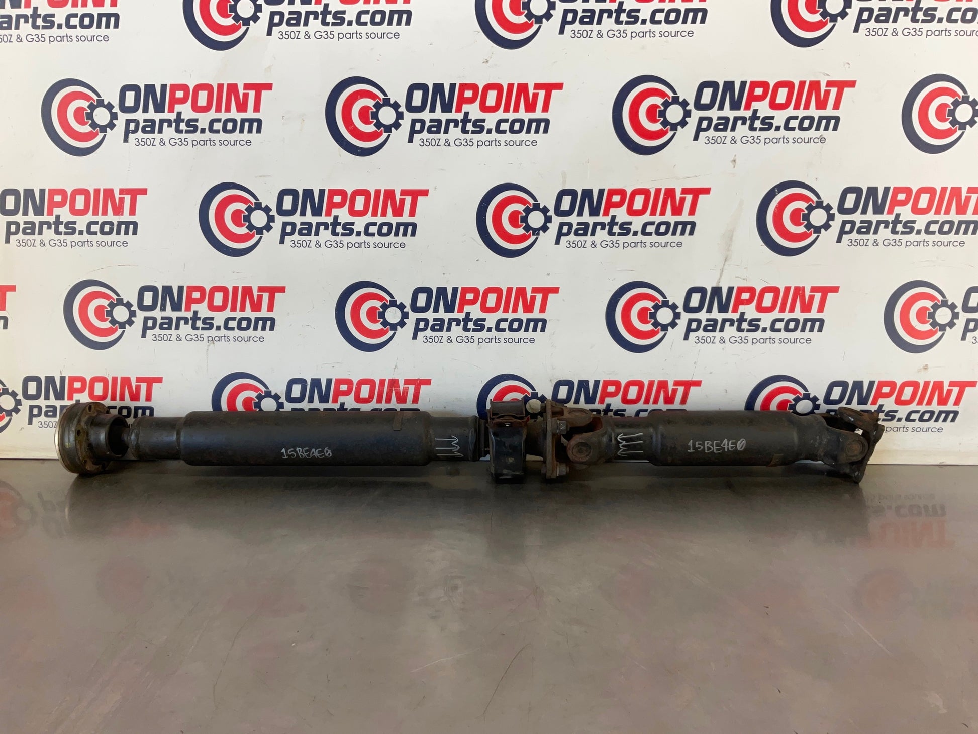 2004 Infiniti G35 Sedan AWD All Wheel Drive Rear 2 Piece Drive Shaft OEM 15BE4E0 - On Point Parts Inc