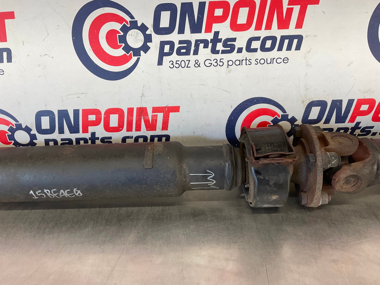 2004 Infiniti G35 Sedan AWD All Wheel Drive Rear 2 Piece Drive Shaft OEM 15BE4E0 - On Point Parts Inc