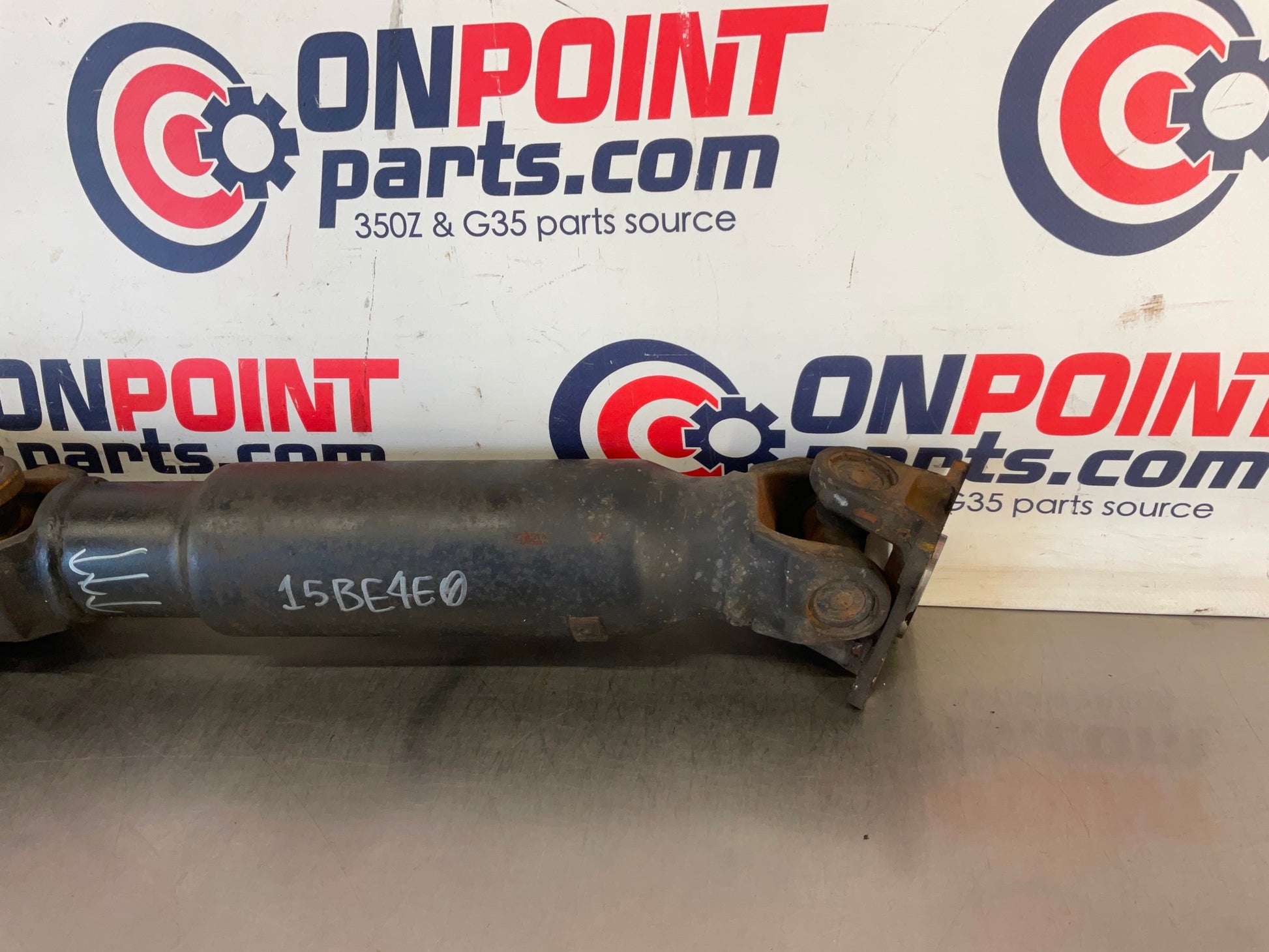 2004 Infiniti G35 Sedan AWD All Wheel Drive Rear 2 Piece Drive Shaft OEM 15BE4E0 - On Point Parts Inc