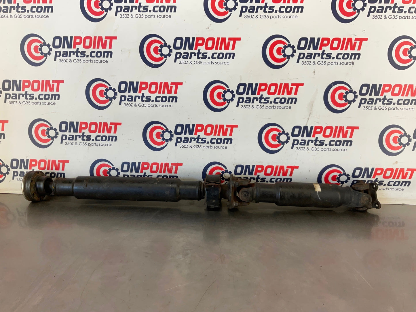 2004 Infiniti G35 Sedan AWD All Wheel Drive Rear 2 Piece Drive Shaft OEM 15BE4E0 - On Point Parts Inc