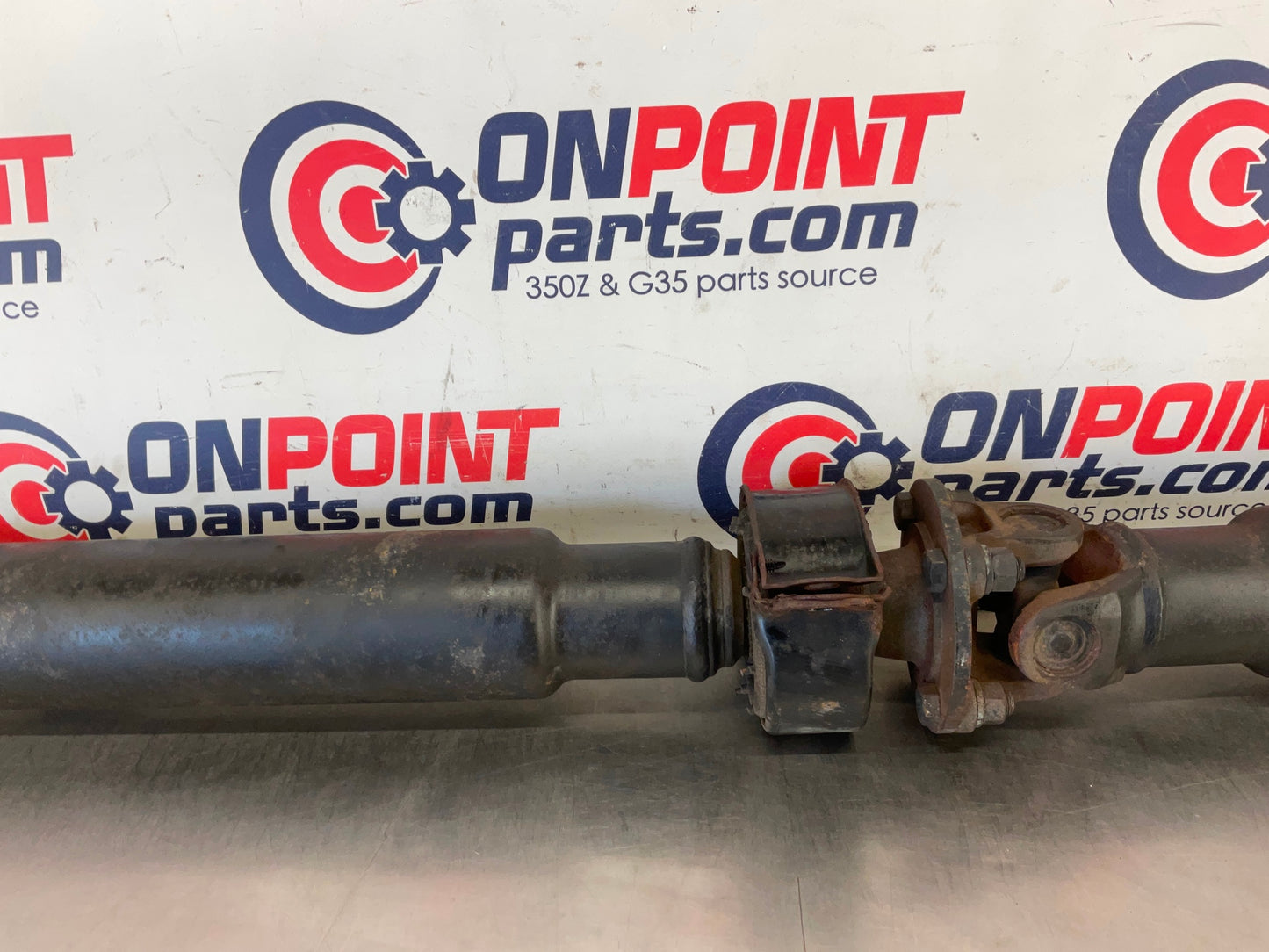 2004 Infiniti G35 Sedan AWD All Wheel Drive Rear 2 Piece Drive Shaft OEM 15BE4E0 - On Point Parts Inc