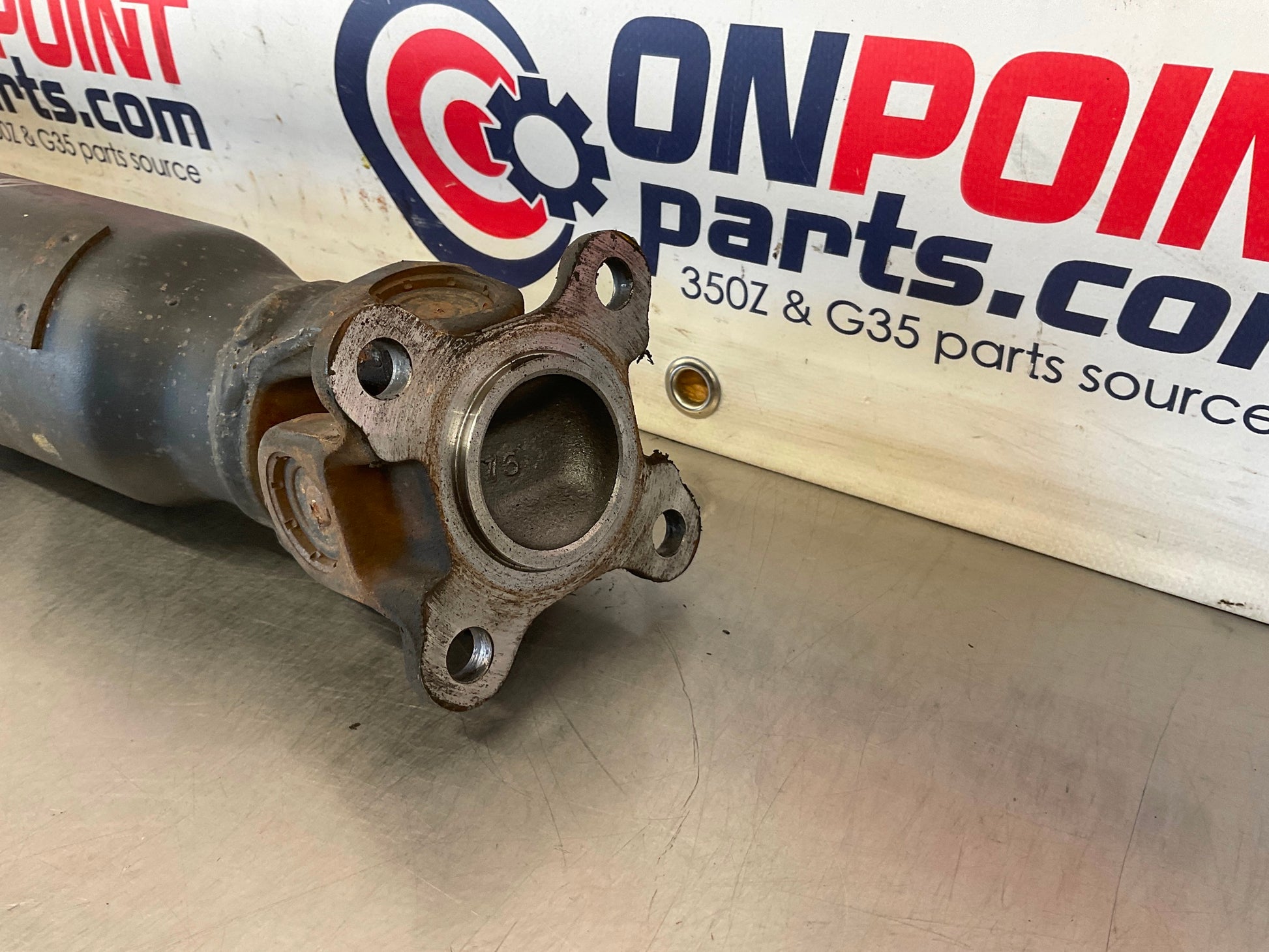 2004 Infiniti G35 Sedan AWD All Wheel Drive Rear 2 Piece Drive Shaft OEM 15BE4E0 - On Point Parts Inc