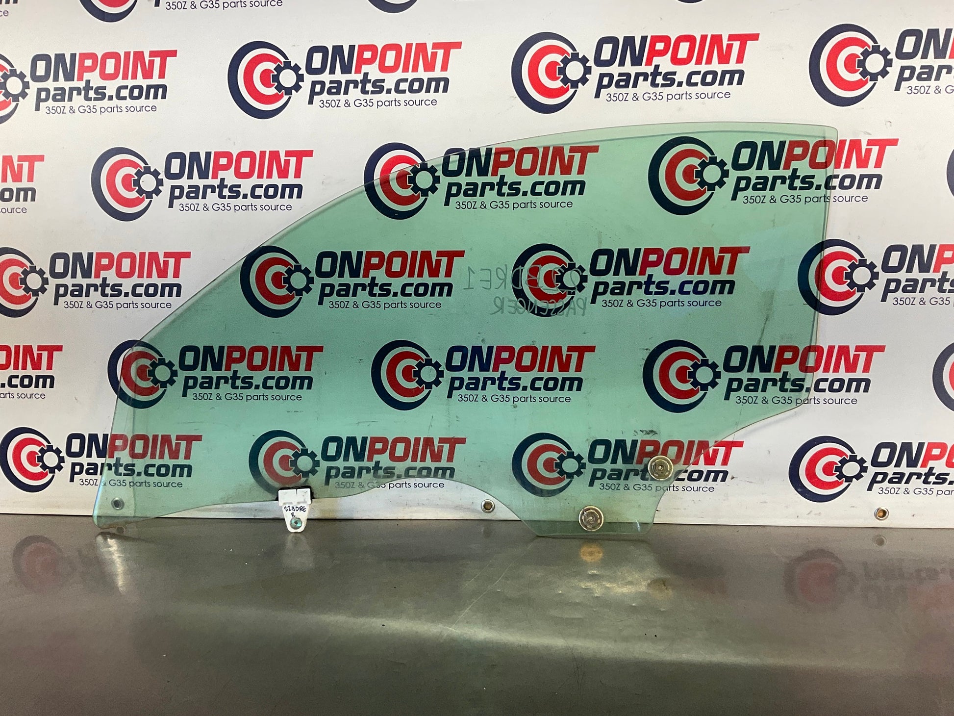 2003 Infiniti G35 Passenger Right Window Glass 80300 OEM 22BDRE1 - On Point Parts Inc