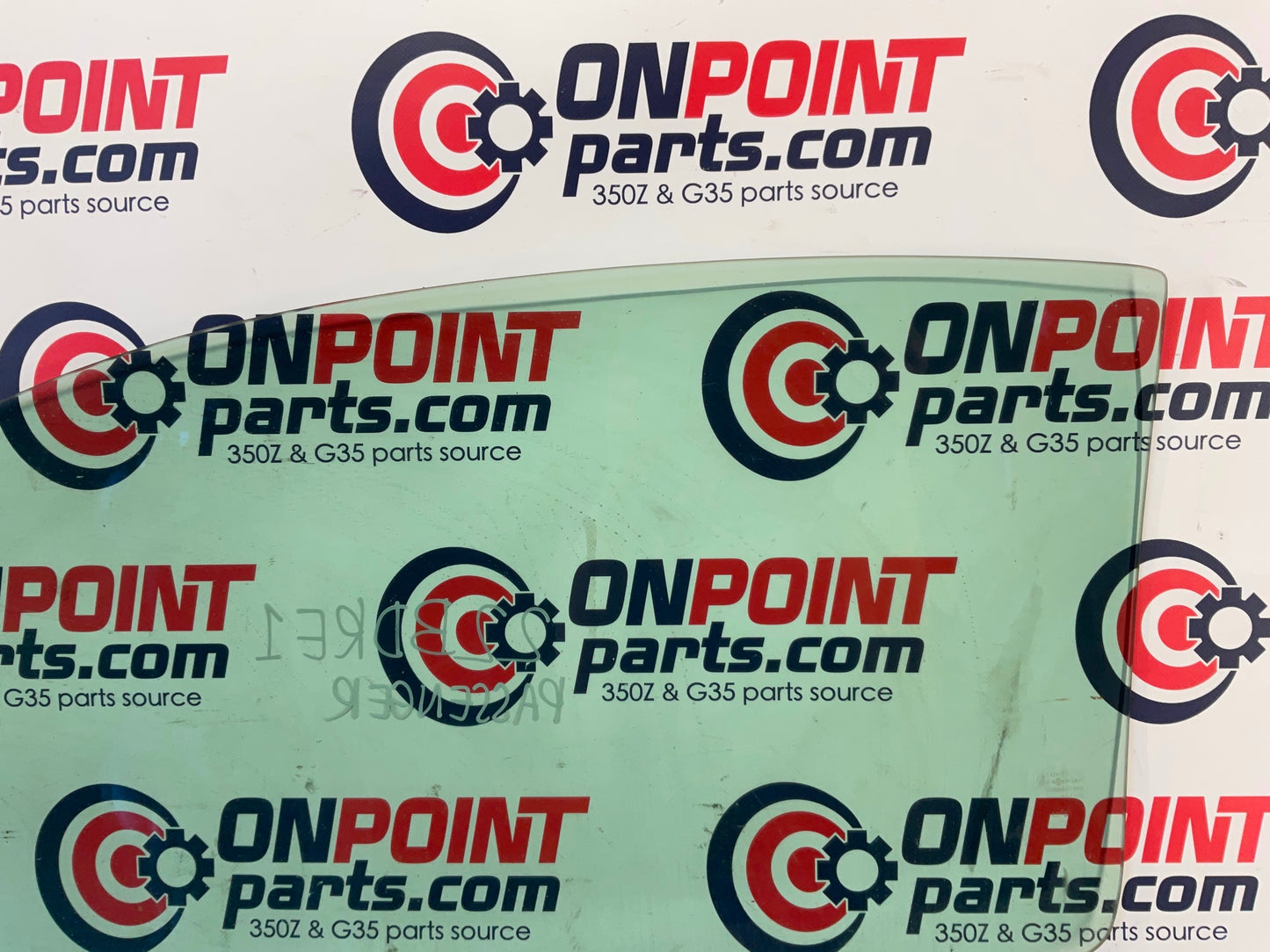 2003 Infiniti G35 Passenger Right Window Glass 80300 OEM 22BDRE1 - On Point Parts Inc