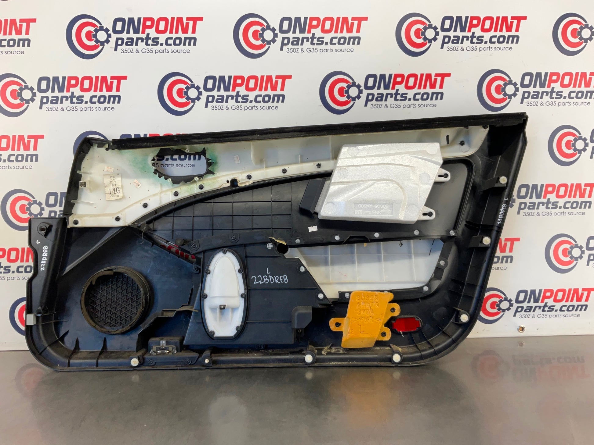 2003 Infiniti G35 Driver Left Interior Door Panel 80901 OEM 22BDRE8 - On Point Parts Inc