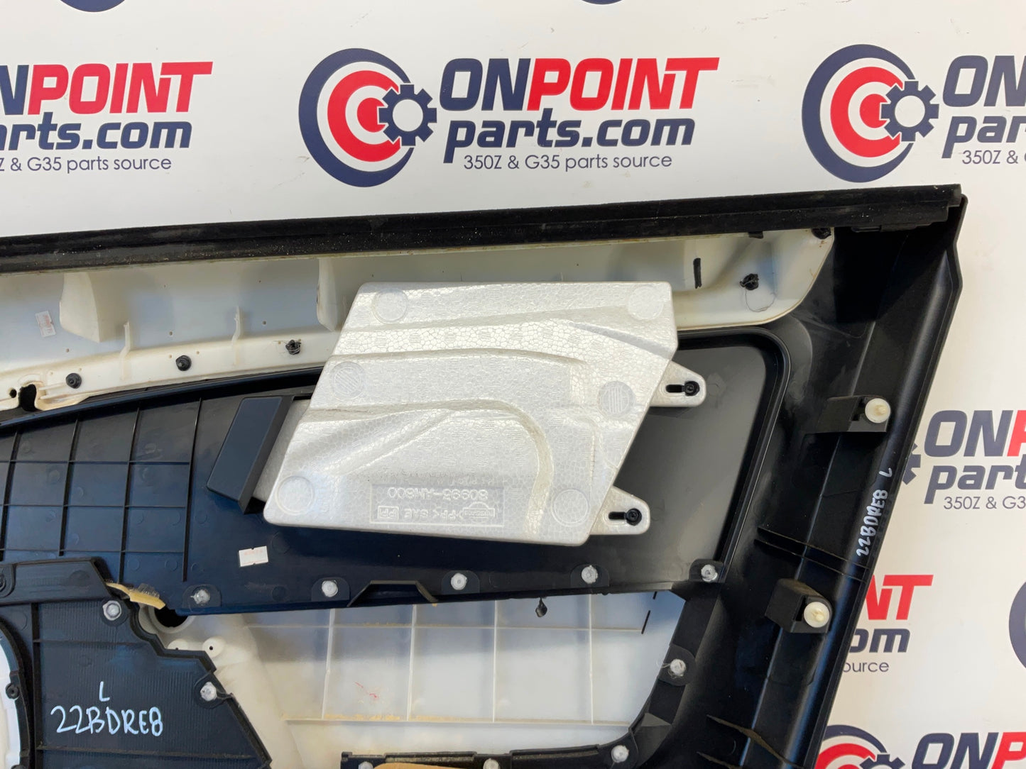 2003 Infiniti G35 Driver Left Interior Door Panel 80901 OEM 22BDRE8 - On Point Parts Inc