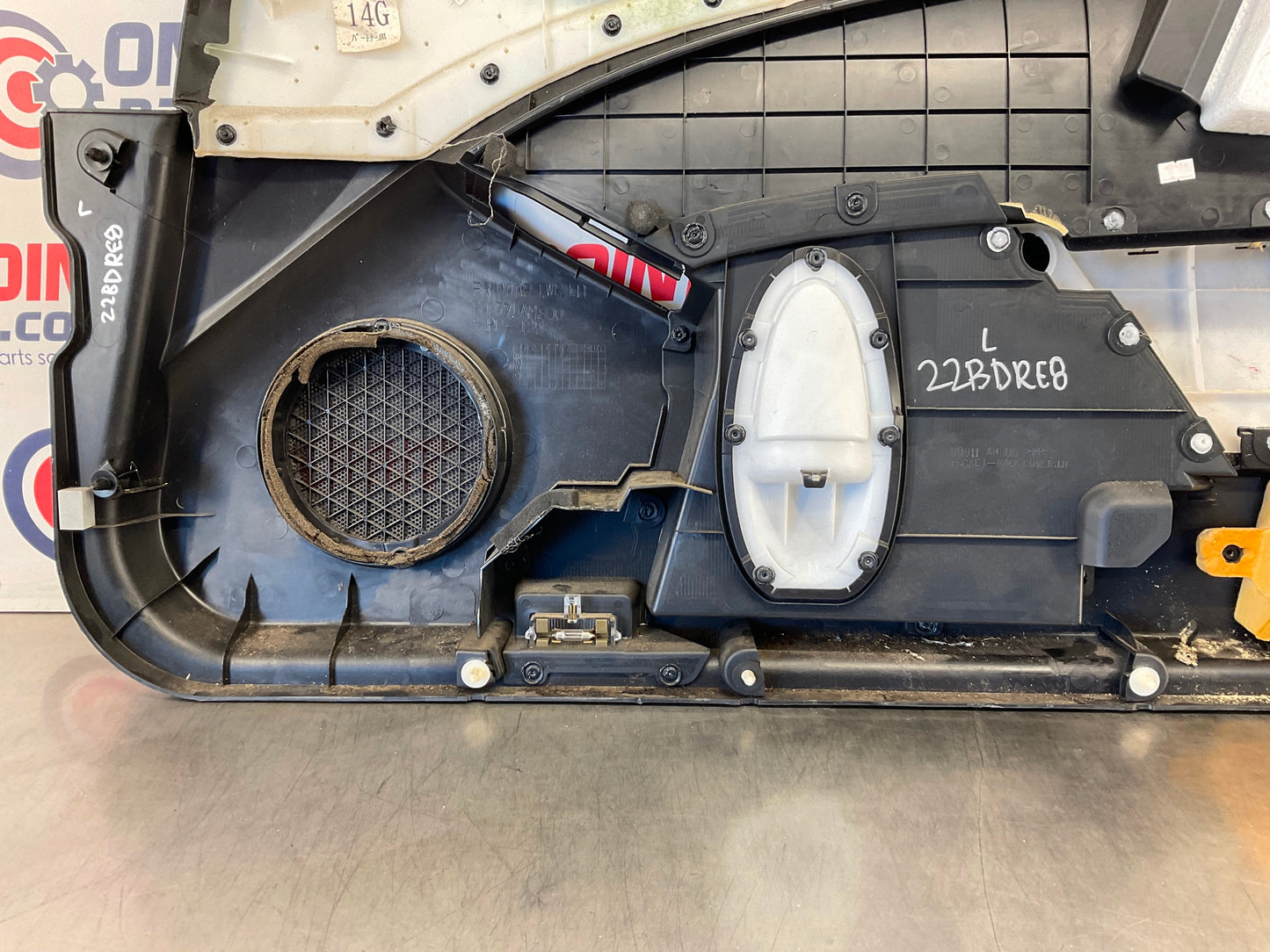 2003 Infiniti G35 Driver Left Interior Door Panel 80901 OEM 22BDRE8 - On Point Parts Inc