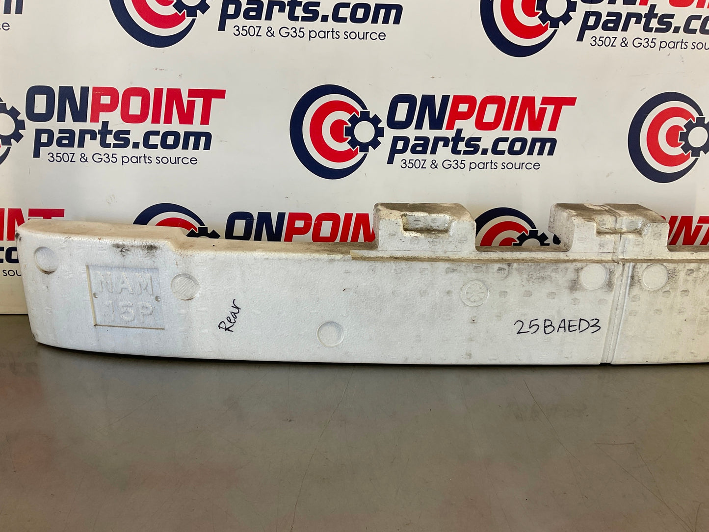 2005 Nissan 350Z Rear Bumper Impact Foam Insert 85090 OEM 25BAED3 - On Point Parts Inc