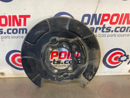 2003 Infiniti G35 Passenger Right Rear Brake Dust Cover Baffle Plate OEM 22BDREK - On Point Parts Inc