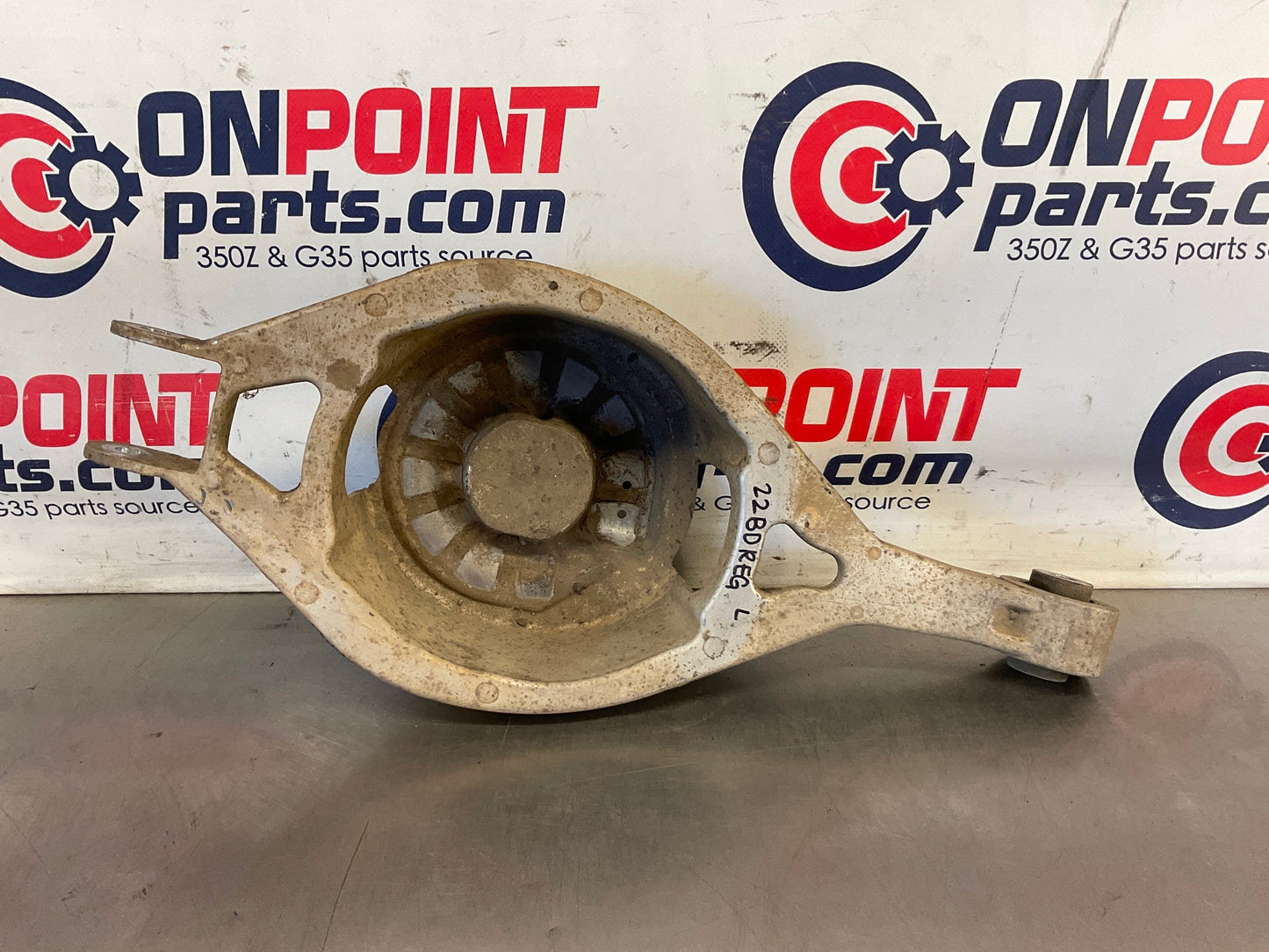 2003 Infiniti G35 Driver Left Rear Coil Spring Bucket OEM 22BDREG - On Point Parts Inc