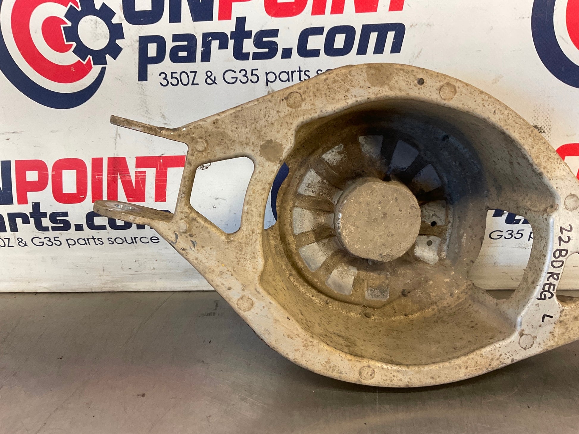 2003 Infiniti G35 Driver Left Rear Coil Spring Bucket OEM 22BDREG - On Point Parts Inc