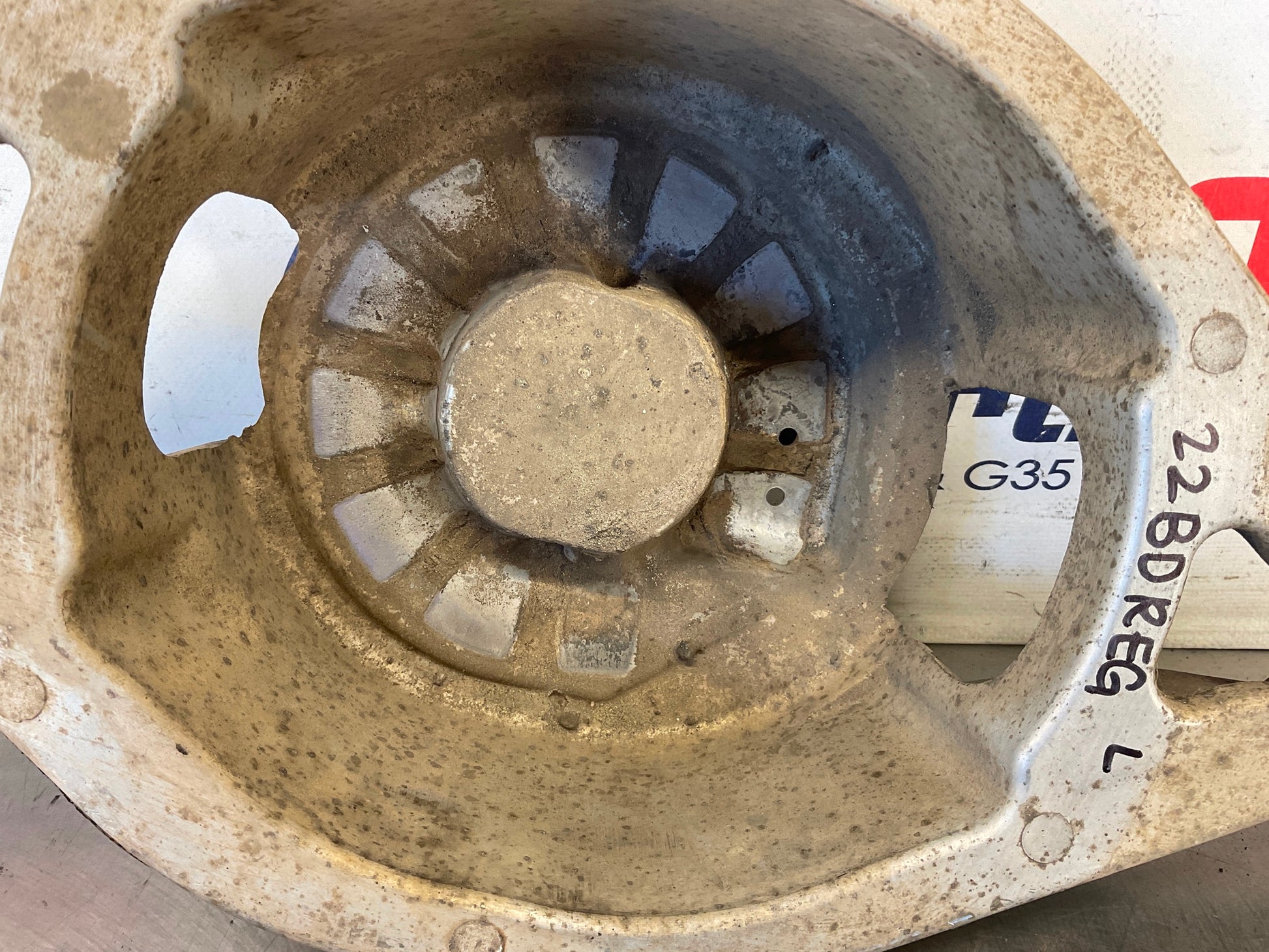 2003 Infiniti G35 Driver Left Rear Coil Spring Bucket OEM 22BDREG - On Point Parts Inc