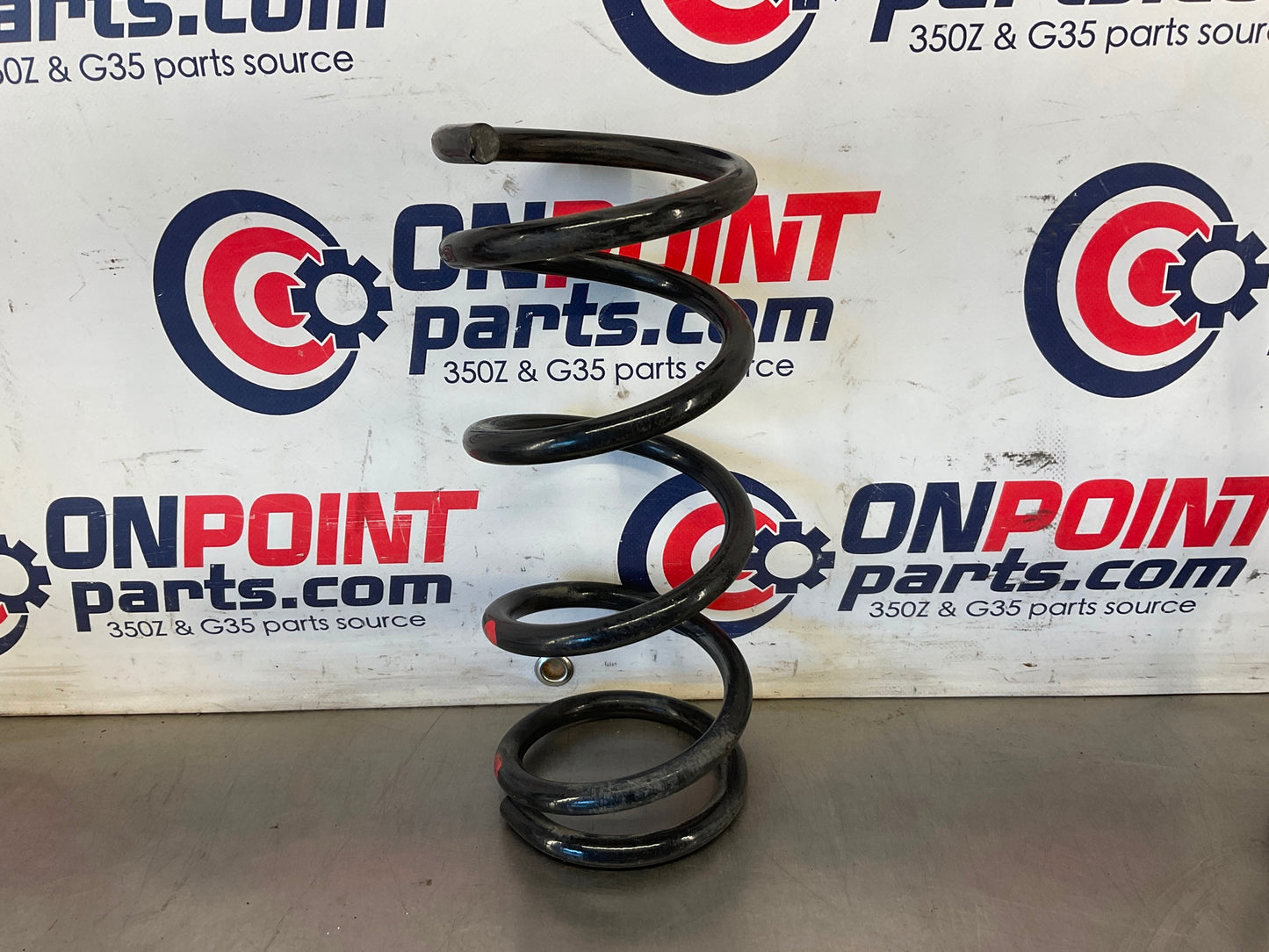 2003 Infiniti G35 Rear Red Dot Coil Springs OEM 22BDREI - On Point Parts Inc