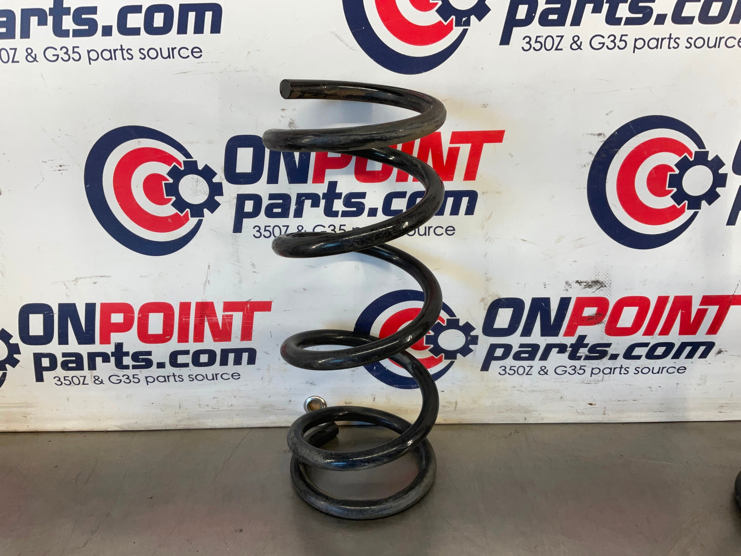 2003 Infiniti G35 Rear Red Dot Coil Springs OEM 22BDREI - On Point Parts Inc