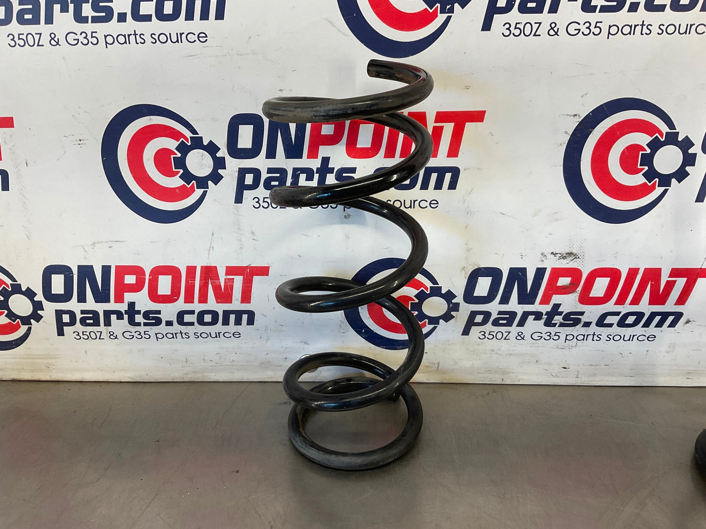 2003 Infiniti G35 Rear Red Dot Coil Springs OEM 22BDREI - On Point Parts Inc