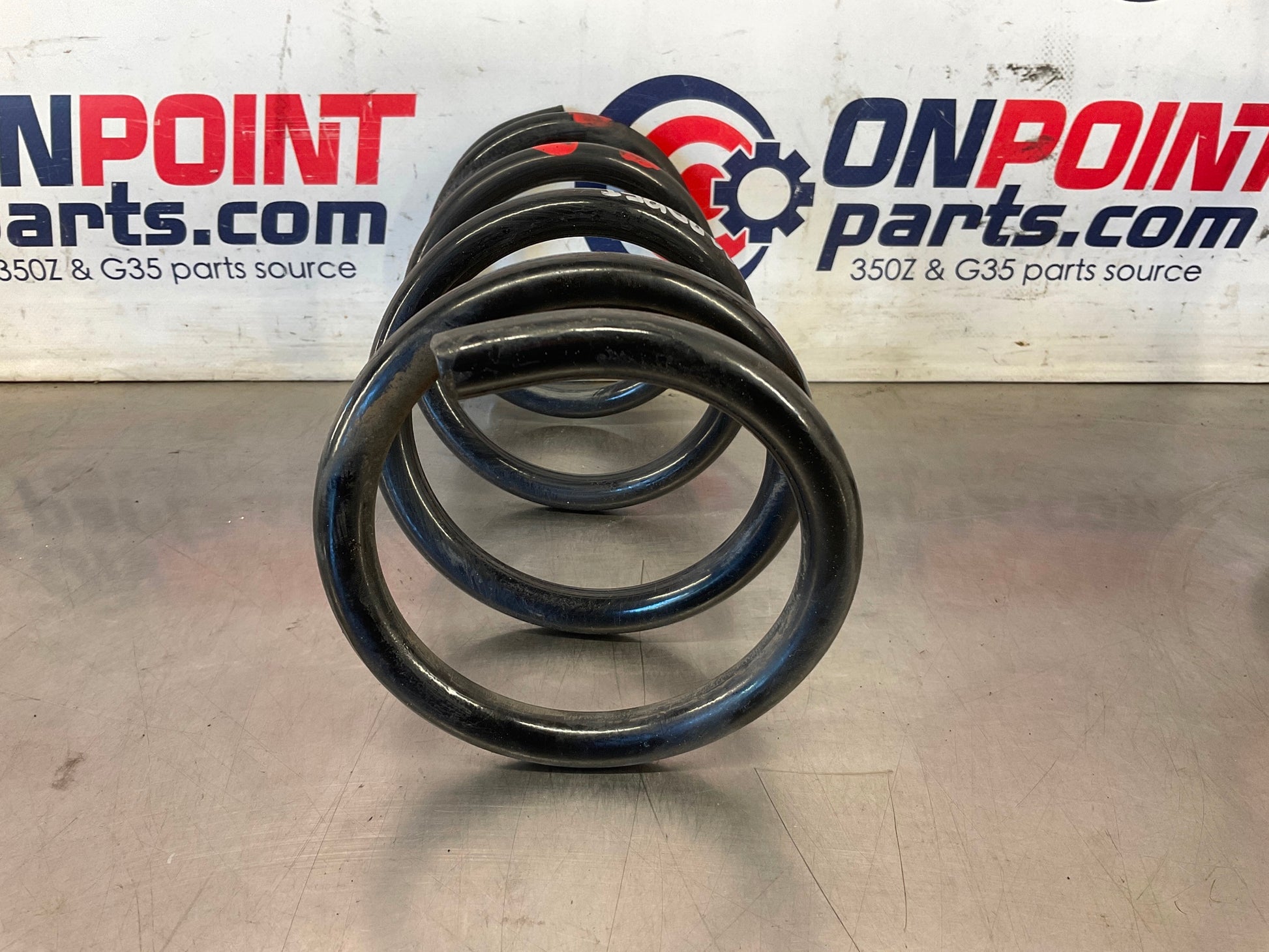 2003 Infiniti G35 Rear Red Dot Coil Springs OEM 22BDREI - On Point Parts Inc