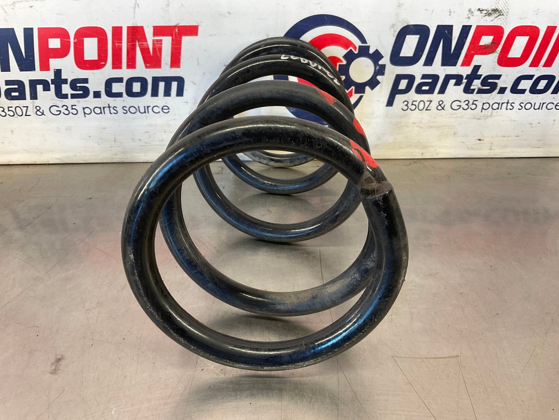 2003 Infiniti G35 Rear Red Dot Coil Springs OEM 22BDREI - On Point Parts Inc
