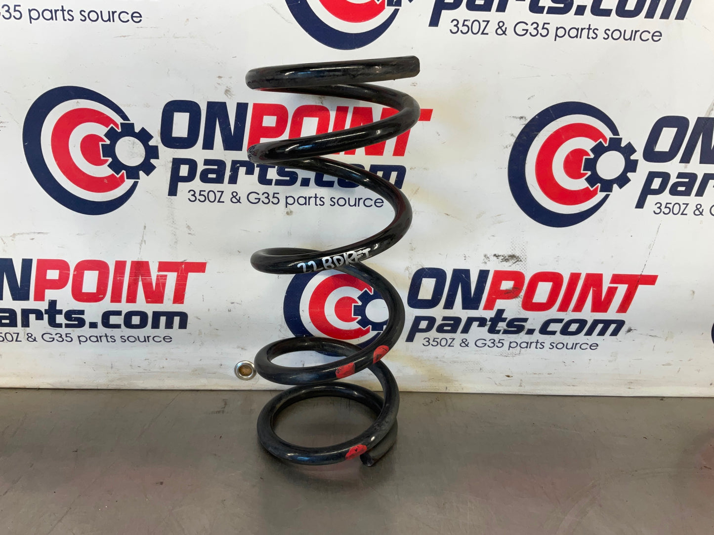 2003 Infiniti G35 Rear Red Dot Coil Springs OEM 22BDREI - On Point Parts Inc