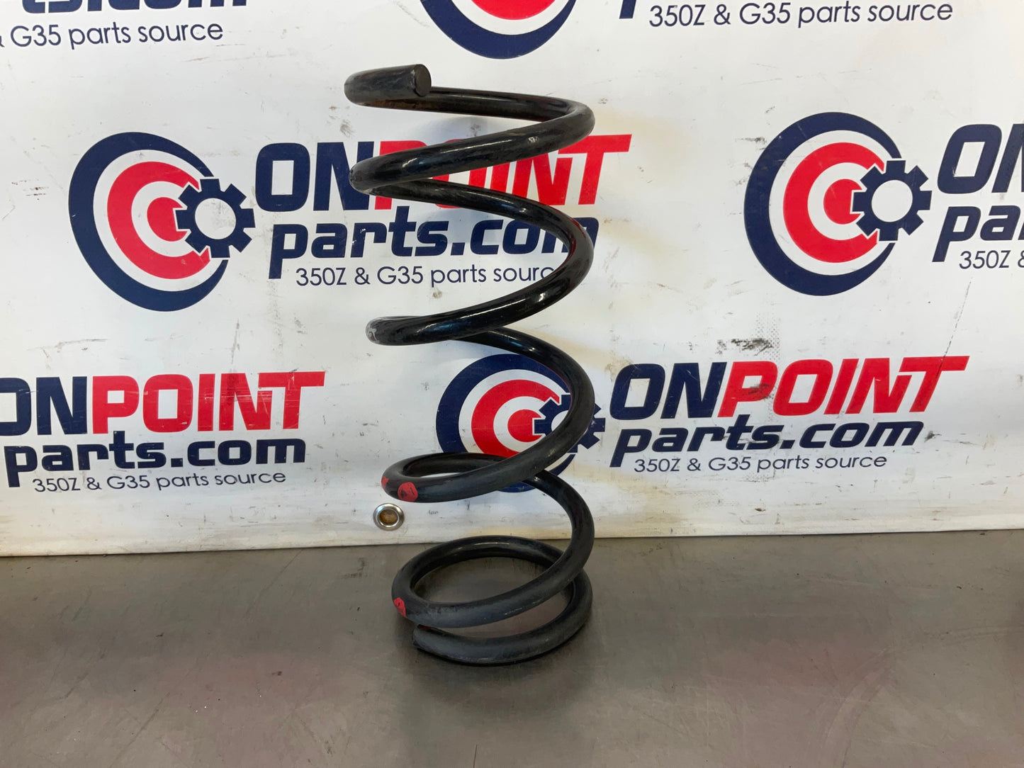 2003 Infiniti G35 Rear Red Dot Coil Springs OEM 22BDREI - On Point Parts Inc