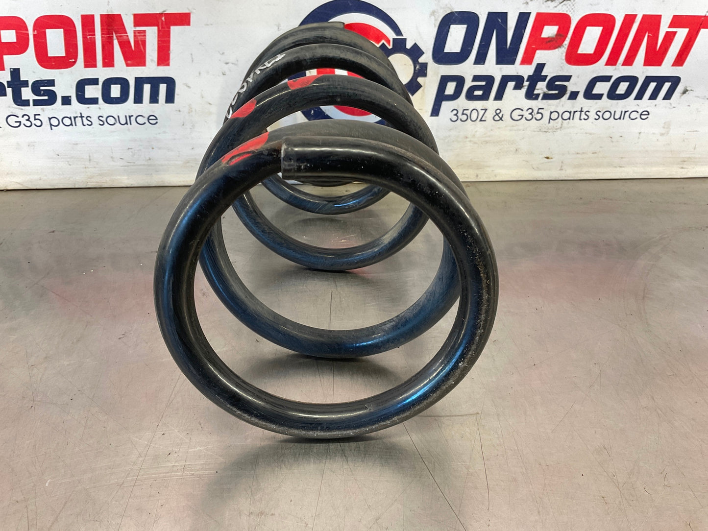 2003 Infiniti G35 Rear Red Dot Coil Springs OEM 22BDREI - On Point Parts Inc