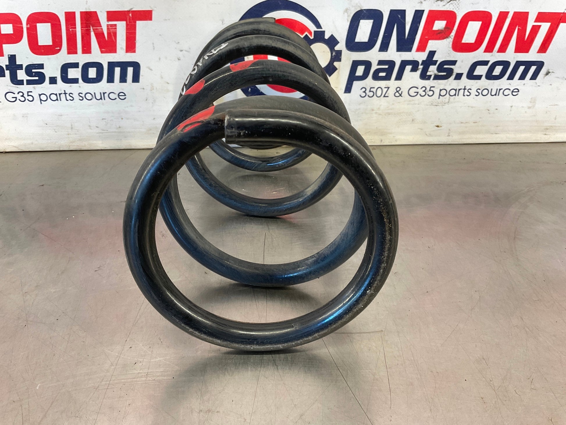 2003 Infiniti G35 Rear Red Dot Coil Springs OEM 22BDREI - On Point Parts Inc