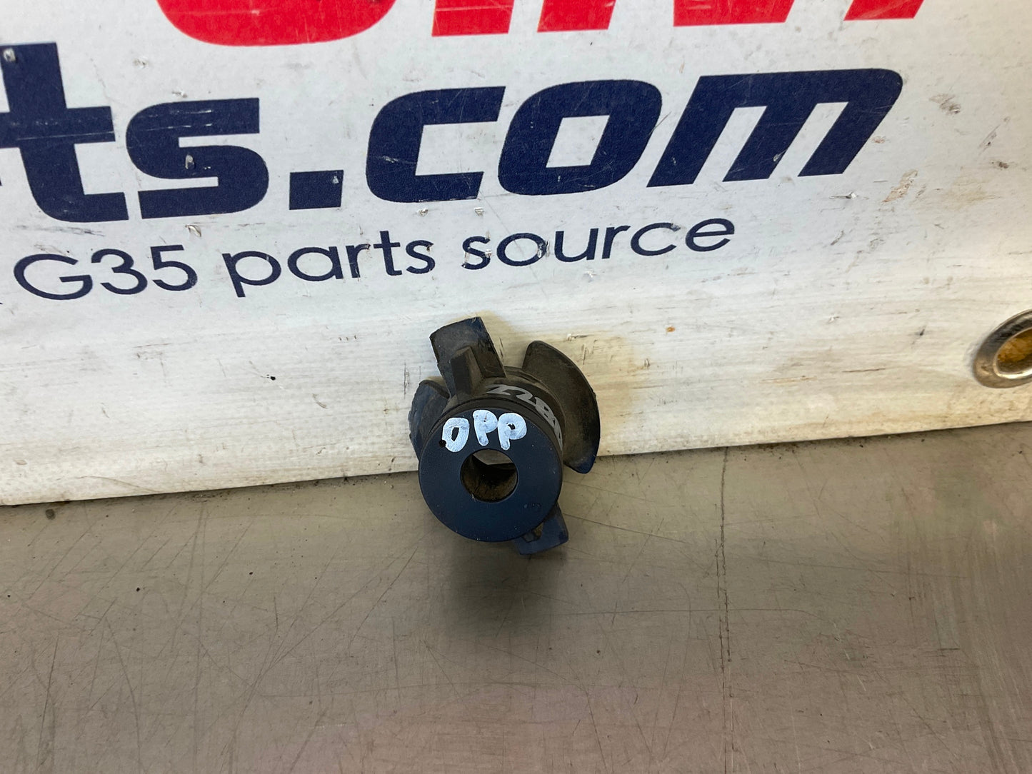 2003 Infiniti G35 Upper Radiator Support Locks with Bushings OEM 22BDREC - On Point Parts Inc