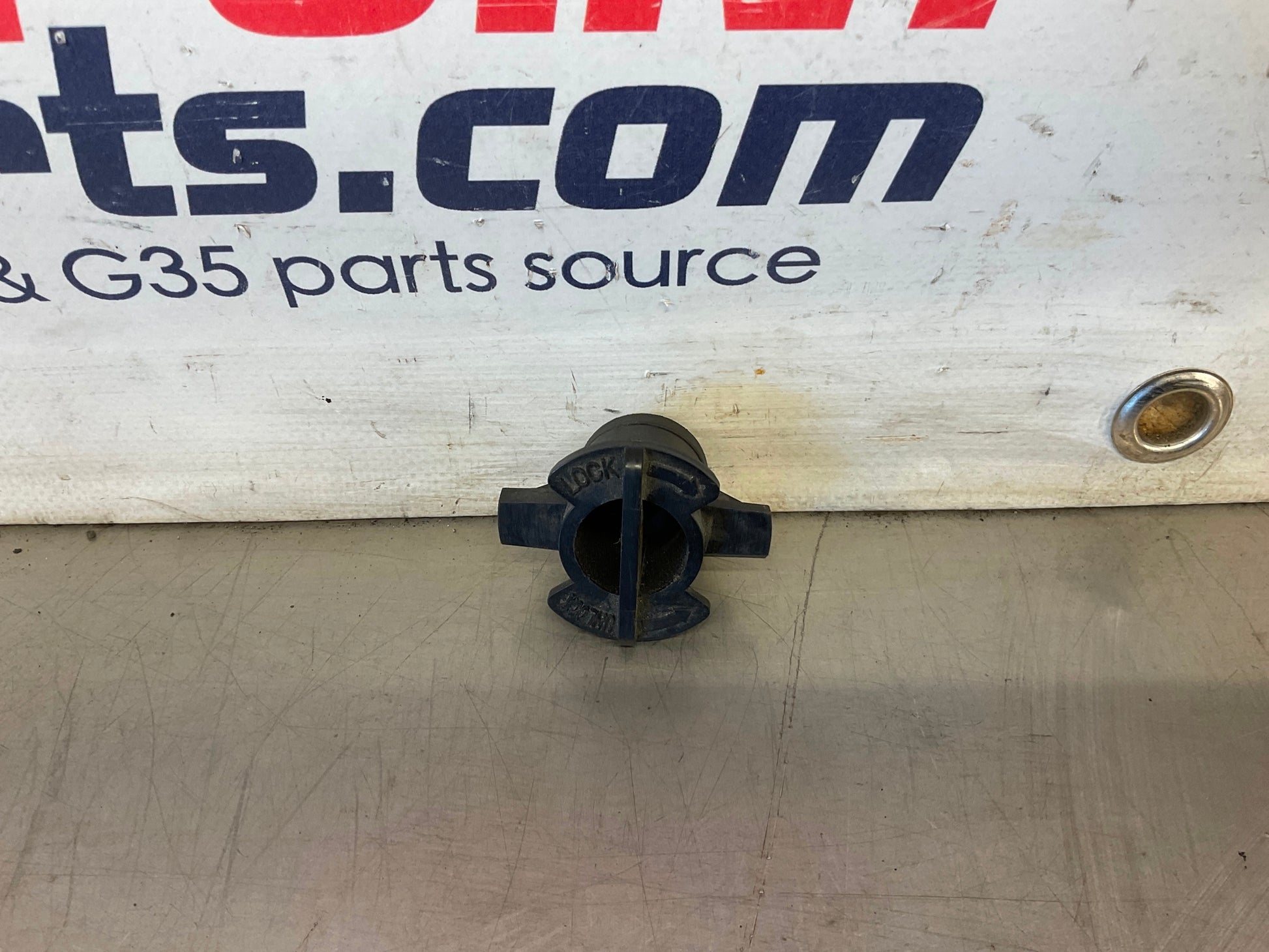 2003 Infiniti G35 Upper Radiator Support Locks with Bushings OEM 22BDREC - On Point Parts Inc