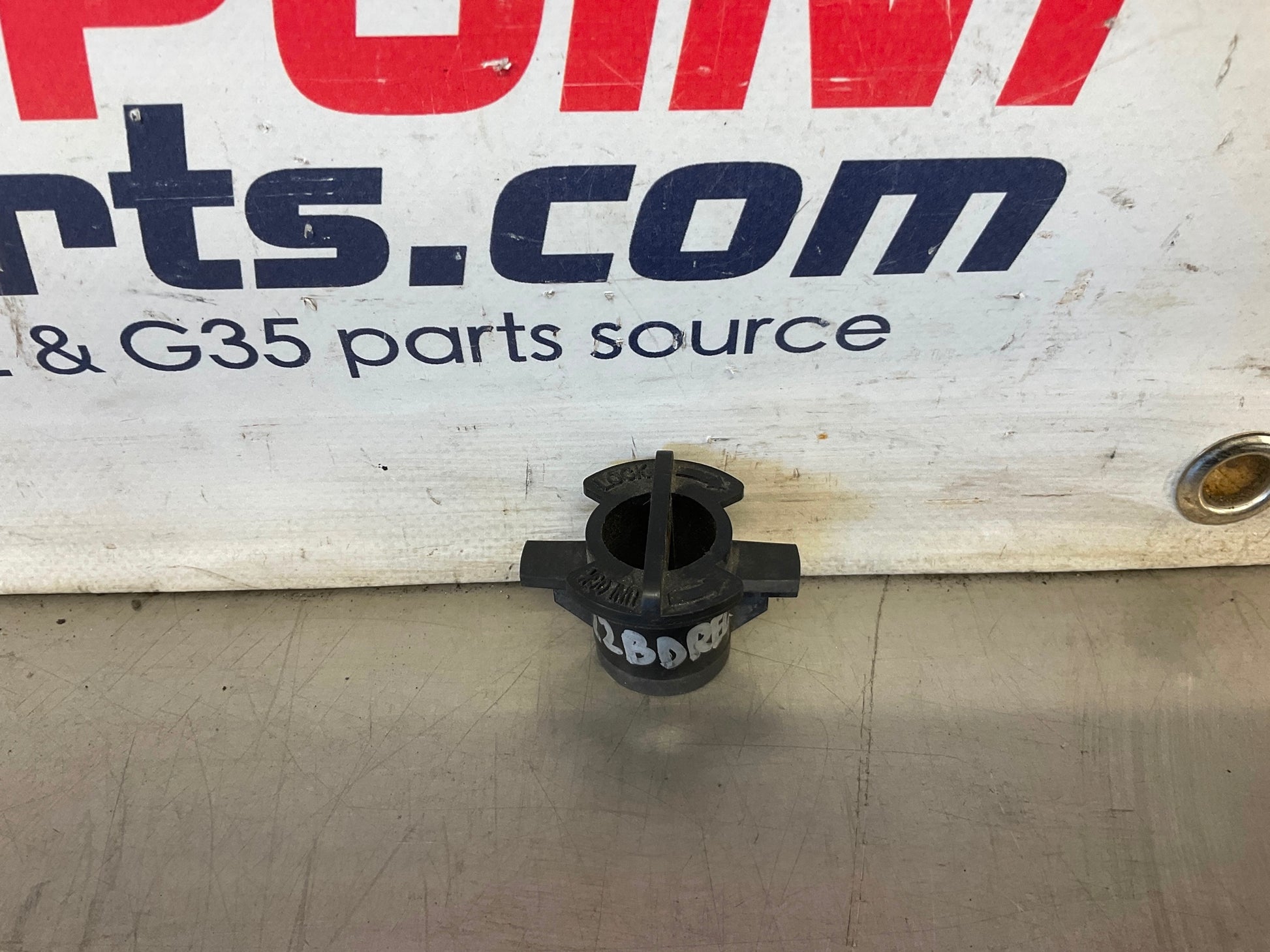 2003 Infiniti G35 Upper Radiator Support Locks with Bushings OEM 22BDREC - On Point Parts Inc