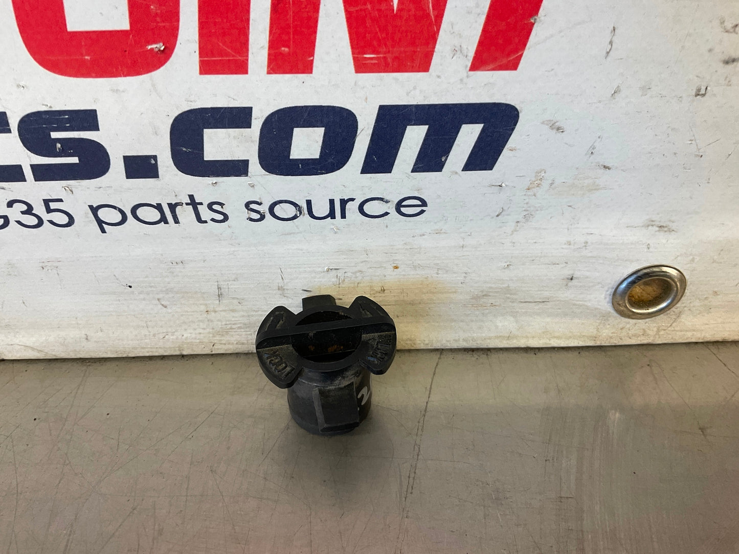 2003 Infiniti G35 Upper Radiator Support Locks with Bushings OEM 22BDREC - On Point Parts Inc
