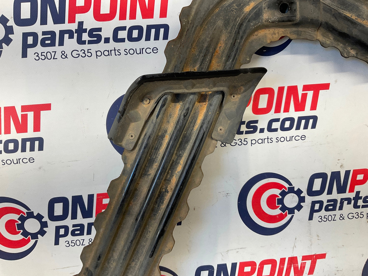 2003 Infiniti G35 Rear Suspension Stay Brace Crossmember Tunnel OEM 22BDRE0 - On Point Parts Inc