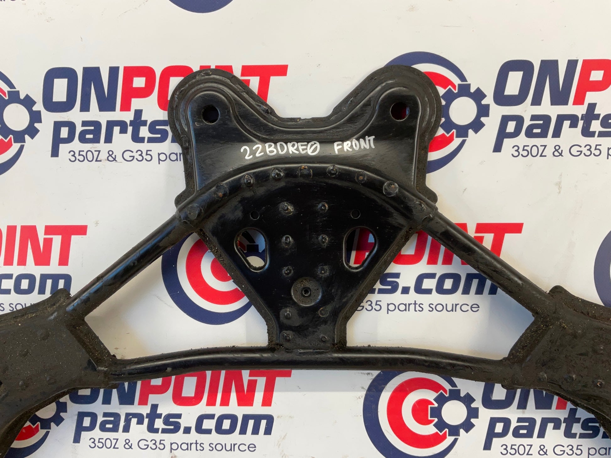 2003 Infiniti G35 Front Suspension Stay Brace Crossmember OEM 22BDRE0 - On Point Parts Inc
