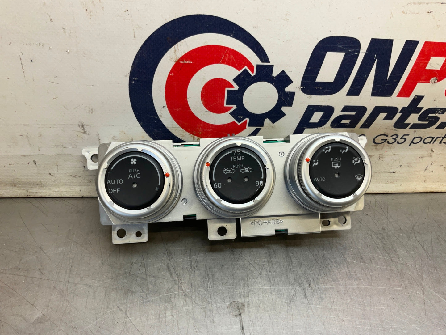 2014 Nissan 370Z Center Dash AC Climate Controls OEM 23BDSDC - On Point Parts Inc