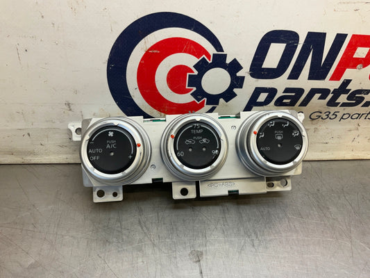 2014 Nissan 370Z Center Dash AC Climate Controls OEM 23BDSDC - On Point Parts Inc