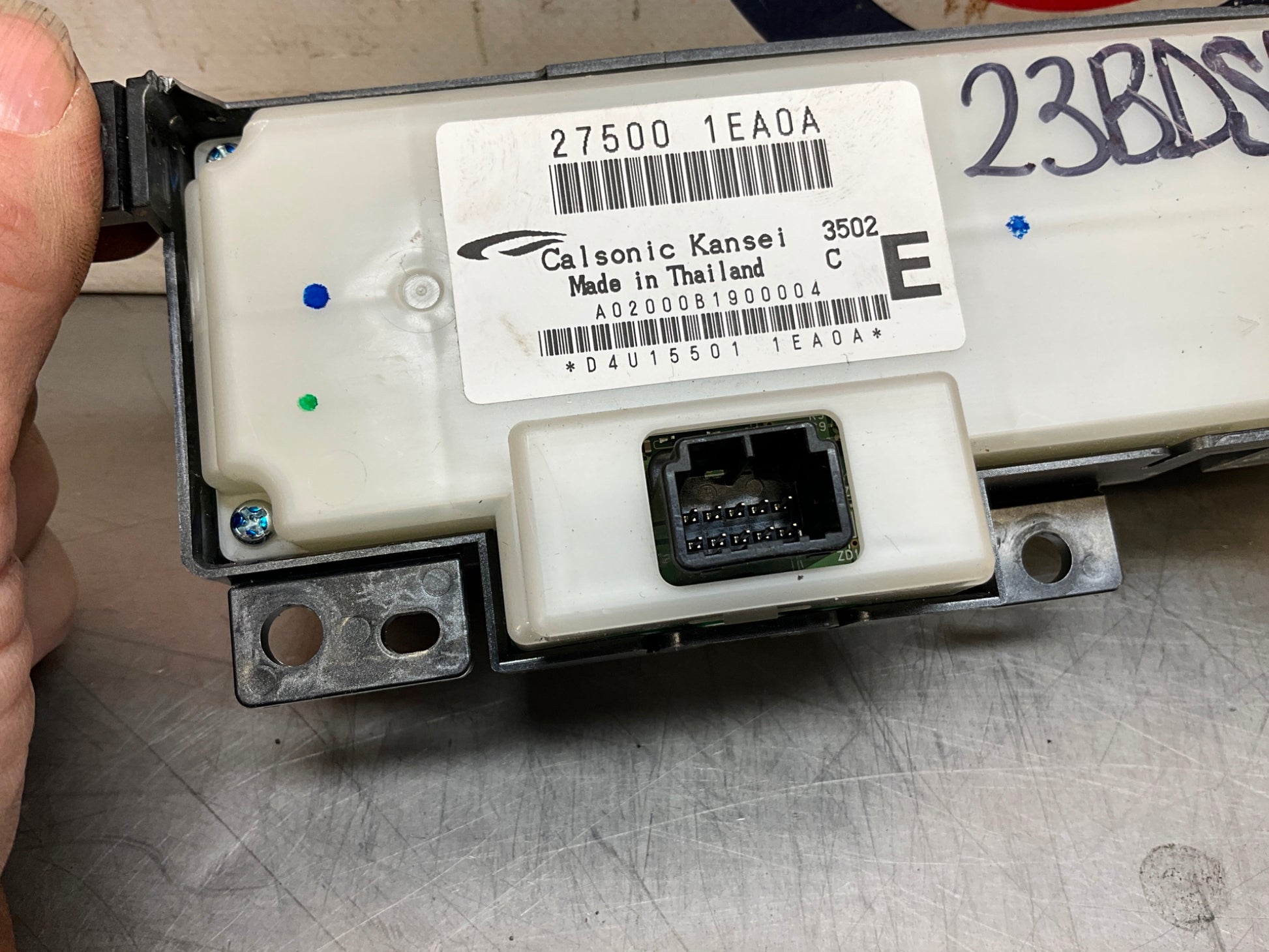 2014 Nissan 370Z Center Dash AC Climate Controls OEM 23BDSDC - On Point Parts Inc