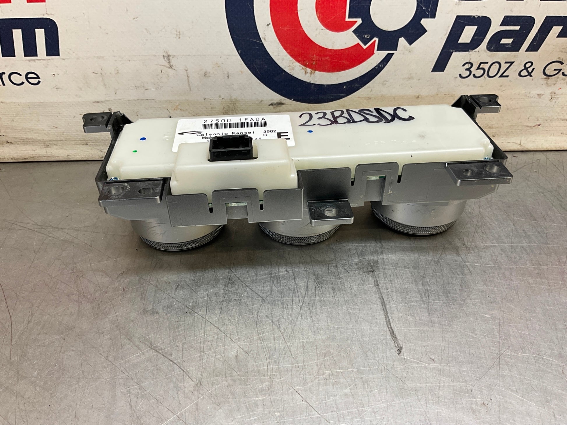 2014 Nissan 370Z Center Dash AC Climate Controls OEM 23BDSDC - On Point Parts Inc