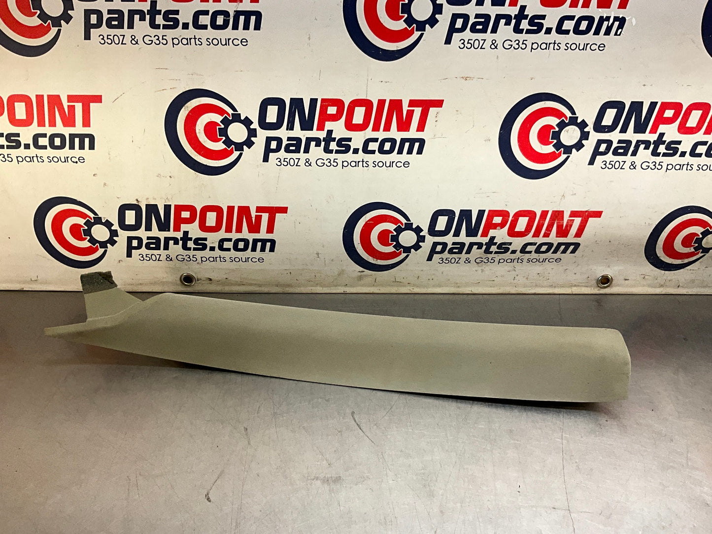 2004 Infiniti G35 Driver Left Interior A Pillar Trim OEM 25BFND7 - On Point Parts Inc