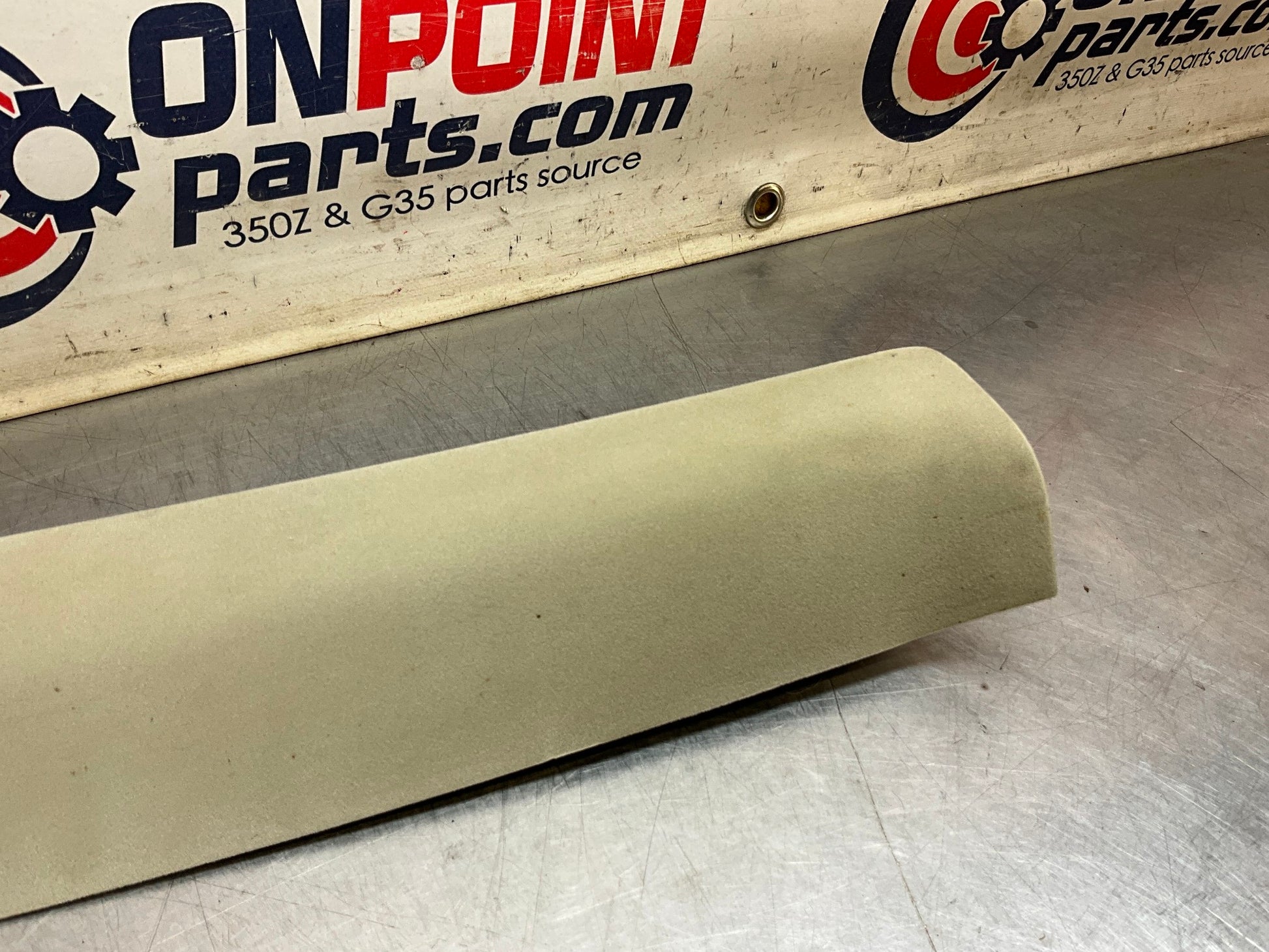 2004 Infiniti G35 Driver Left Interior A Pillar Trim OEM 25BFND7 - On Point Parts Inc