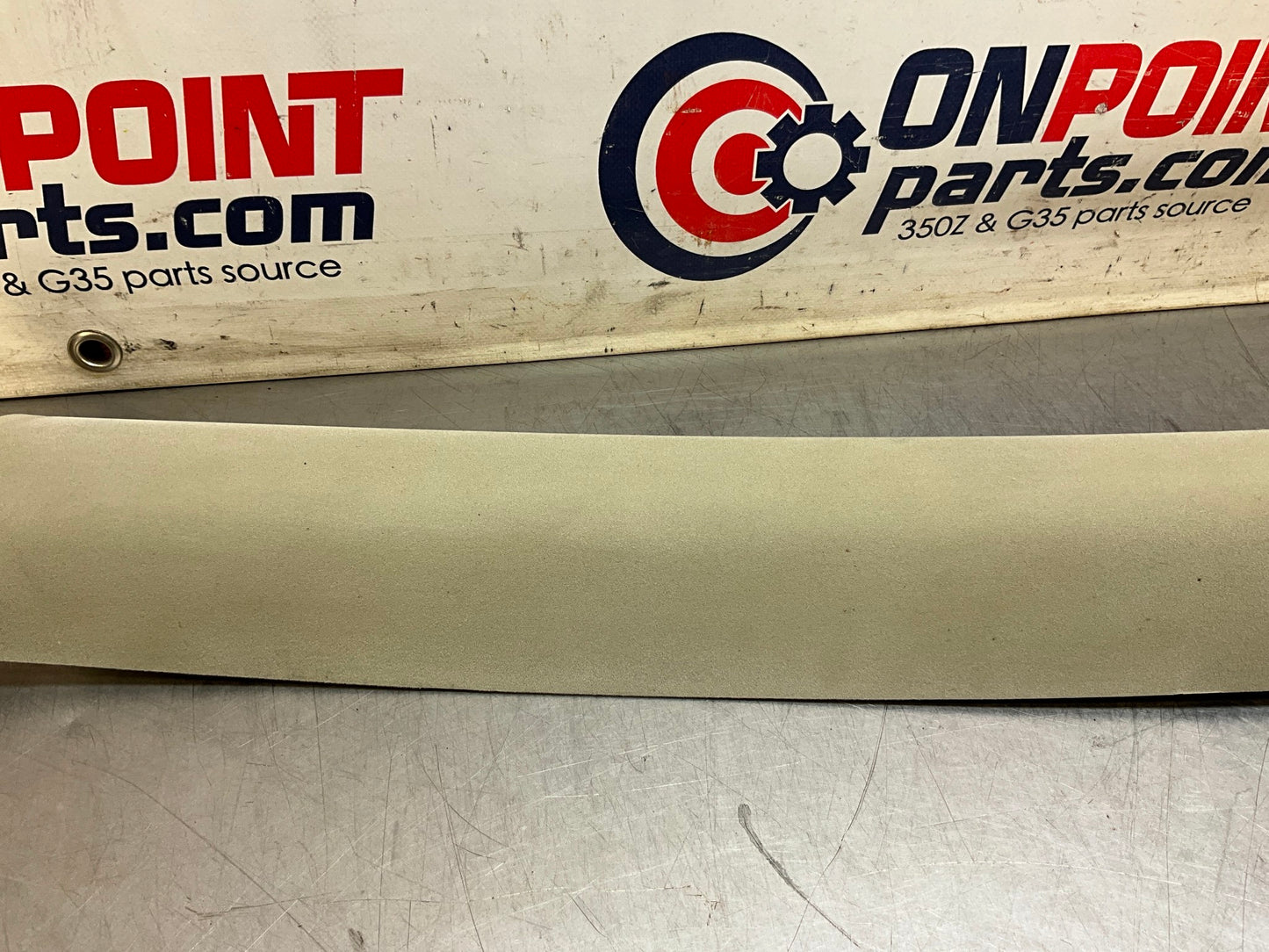 2004 Infiniti G35 Driver Left Interior A Pillar Trim OEM 25BFND7 - On Point Parts Inc