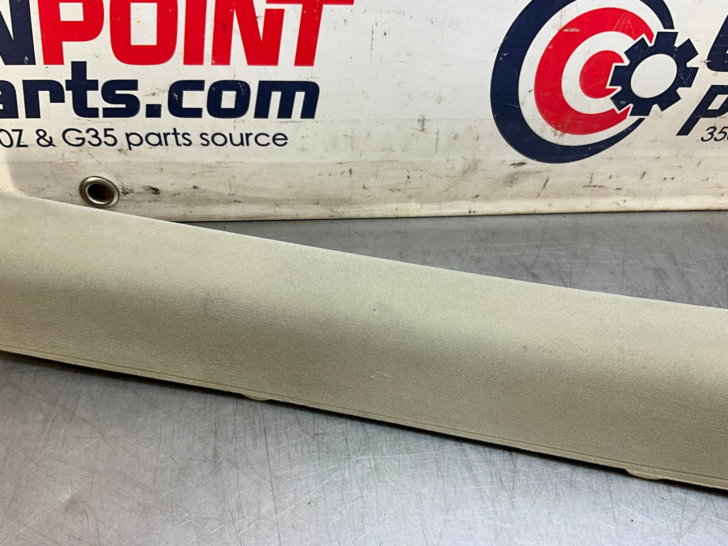 2004 Infiniti G35 Driver Left Interior A Pillar Trim OEM 25BFND7 - On Point Parts Inc