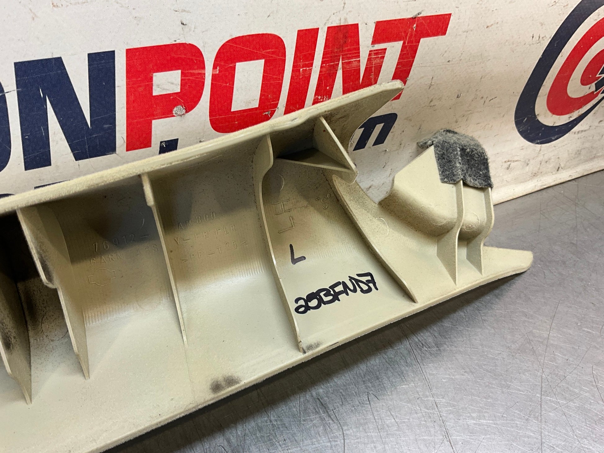 2004 Infiniti G35 Driver Left Interior A Pillar Trim OEM 25BFND7 - On Point Parts Inc