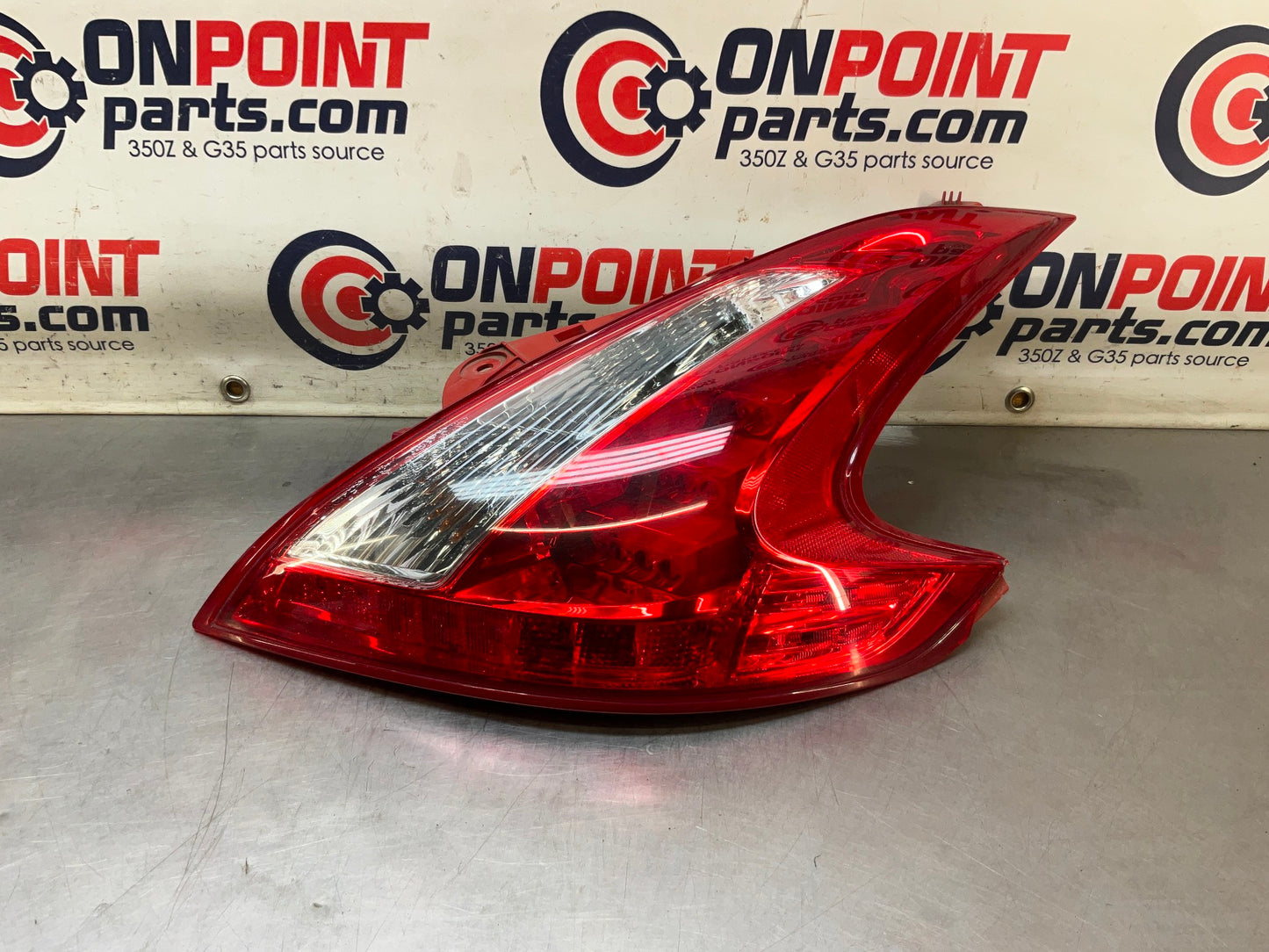 2010 Nissan 370Z Passenger Right Tail Light Assembly OEM 24BBBD2 - On Point Parts Inc