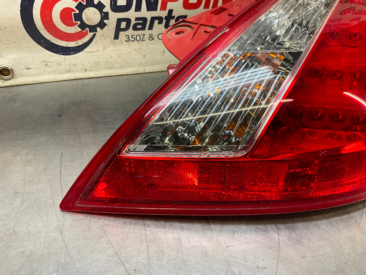 2010 Nissan 370Z Passenger Right Tail Light Assembly OEM 24BBBD2 - On Point Parts Inc