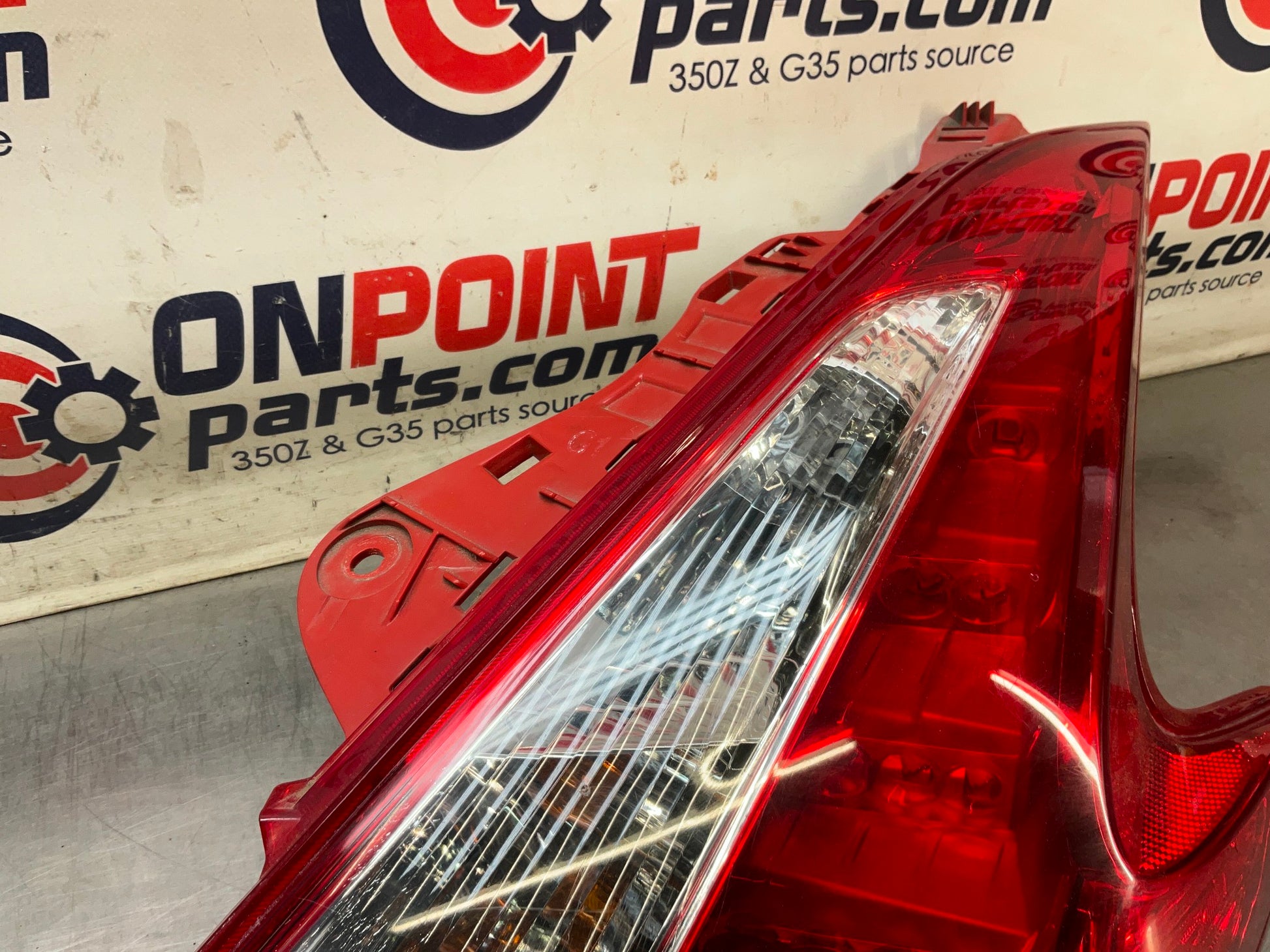 2010 Nissan 370Z Passenger Right Tail Light Assembly OEM 24BBBD2 - On Point Parts Inc