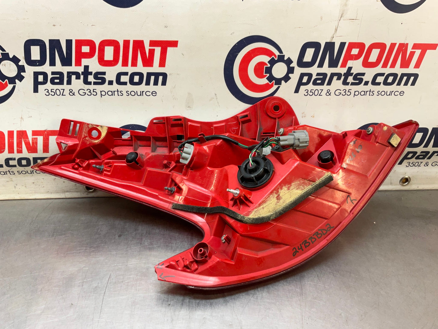 2010 Nissan 370Z Passenger Right Tail Light Assembly OEM 24BBBD2 - On Point Parts Inc