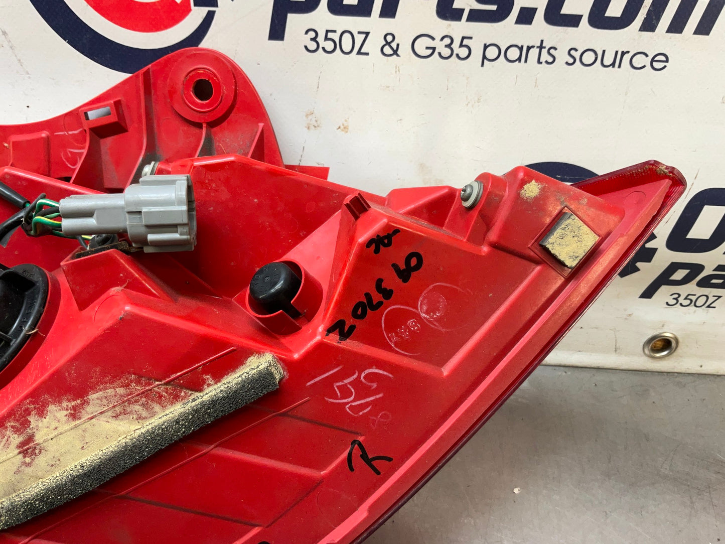 2010 Nissan 370Z Passenger Right Tail Light Assembly OEM 24BBBD2 - On Point Parts Inc