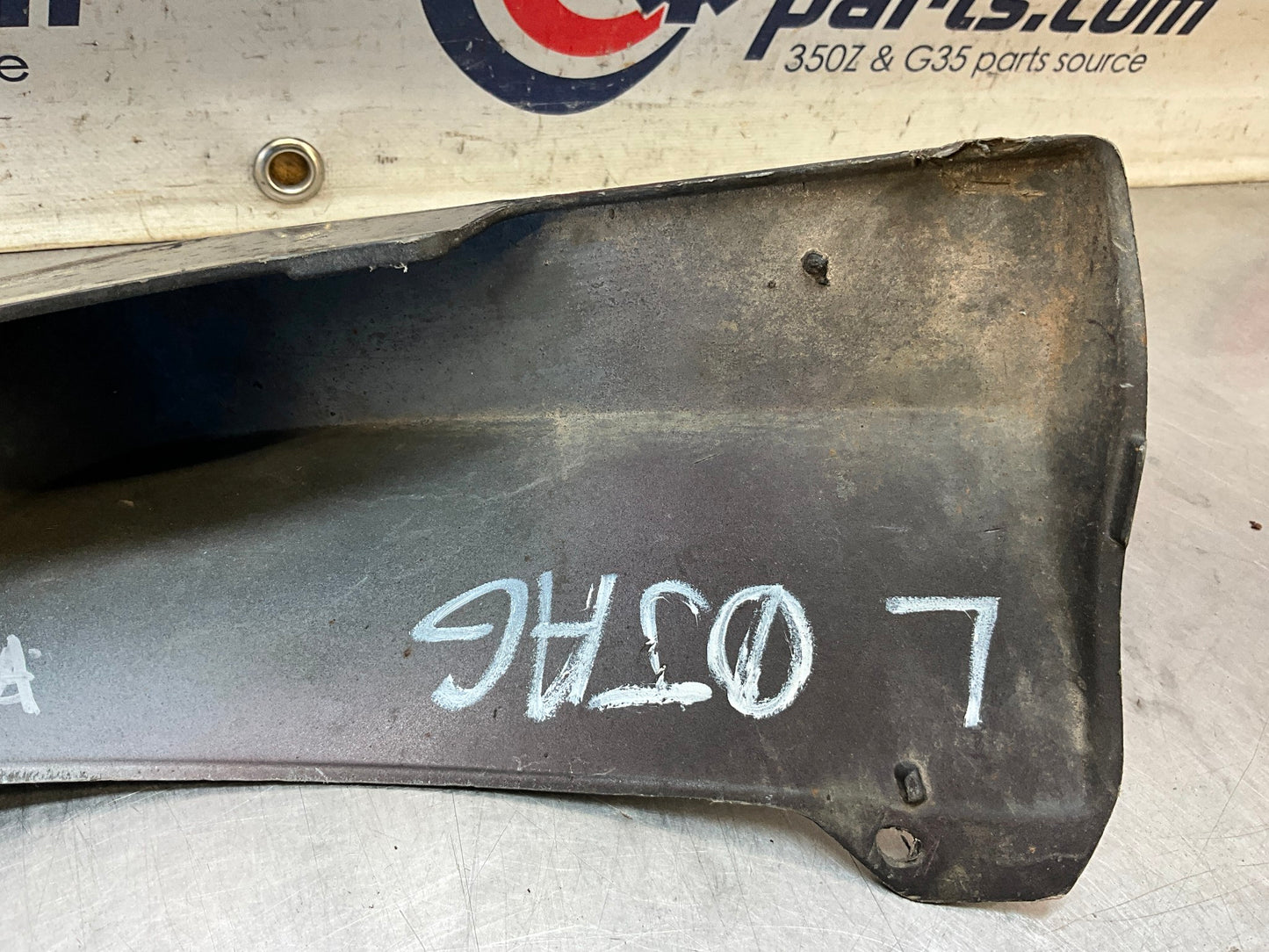 2004 Nissan 350Z Passenger Right Rear Mud Flap Splash Guard OEM 22BC6DE - On Point Parts Inc